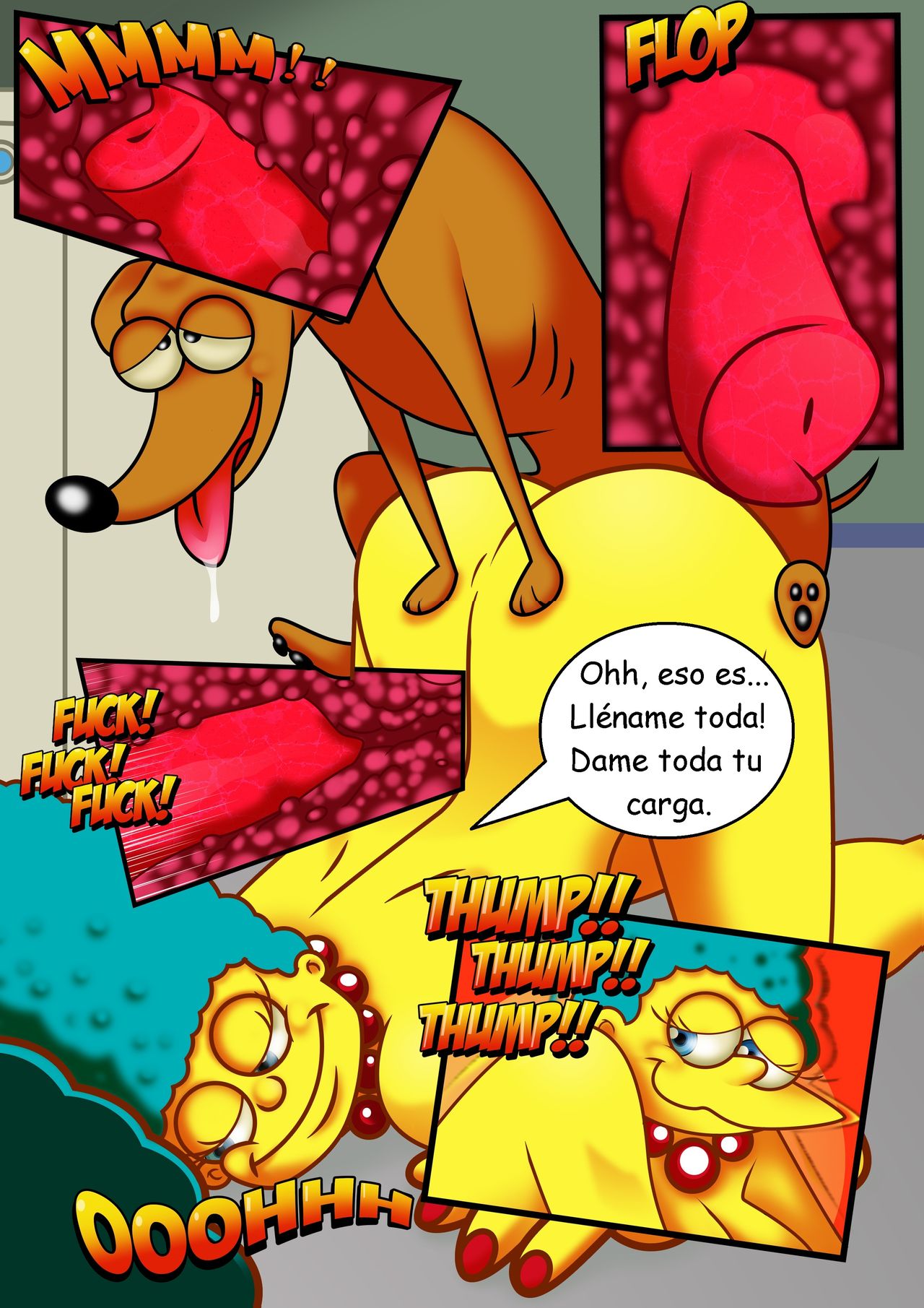 Simpsons xxx - Bestialidad page 5 full