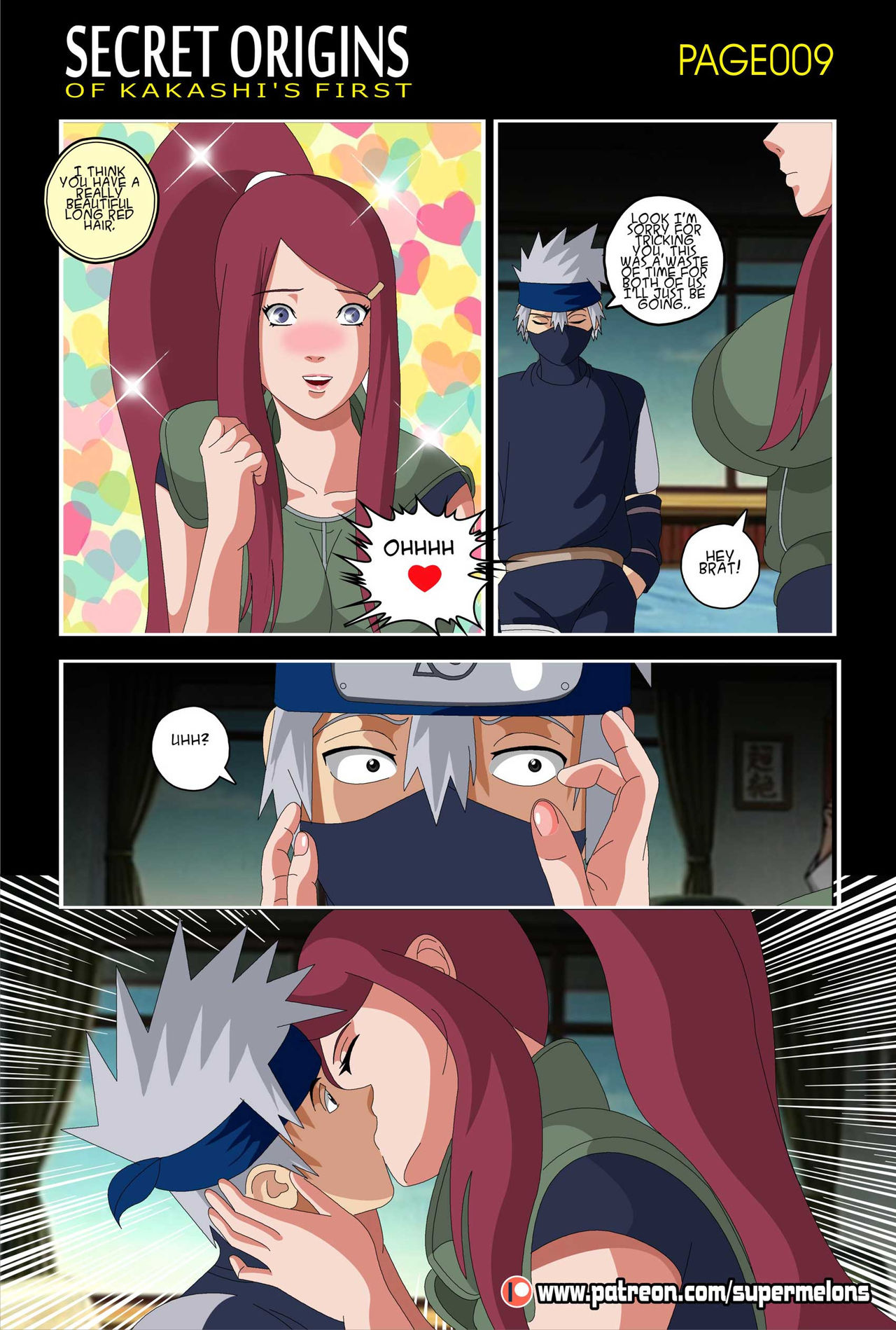 Secret Origins of Kakashi's First page 10 full