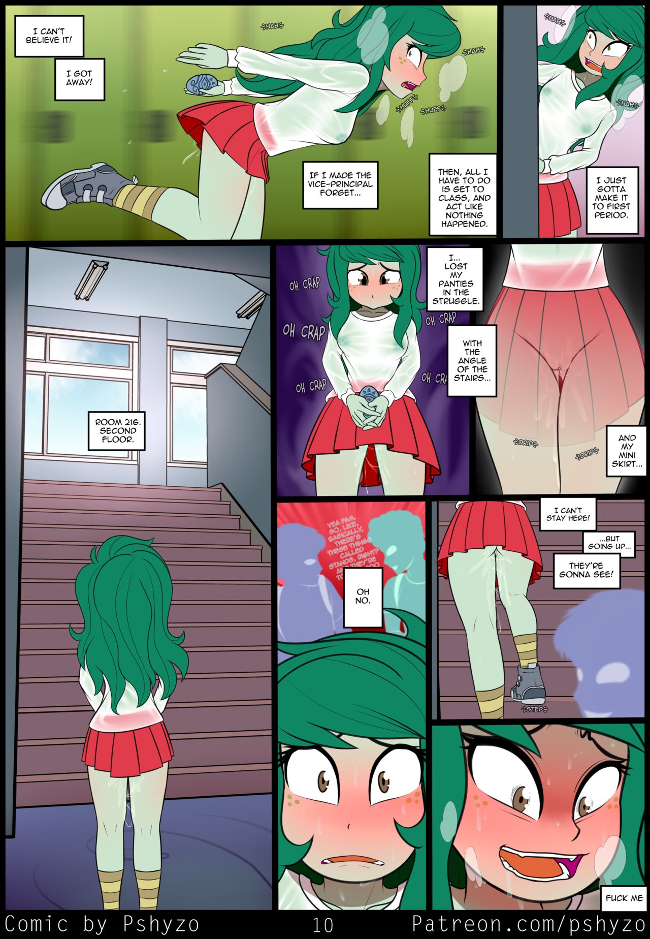 Public Wallflower Exhibitionism page 10 full