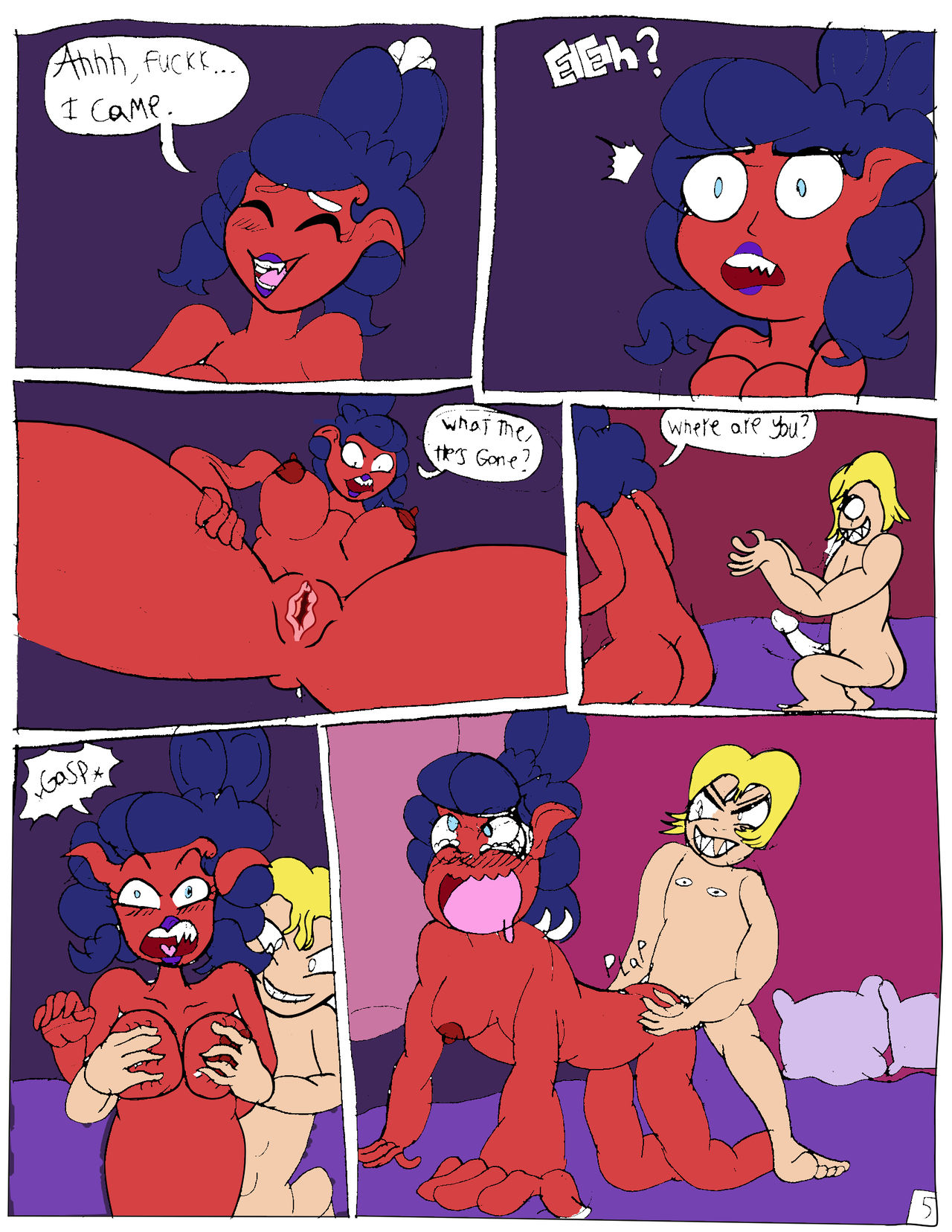 The Demon's Waterfall page 5 full
