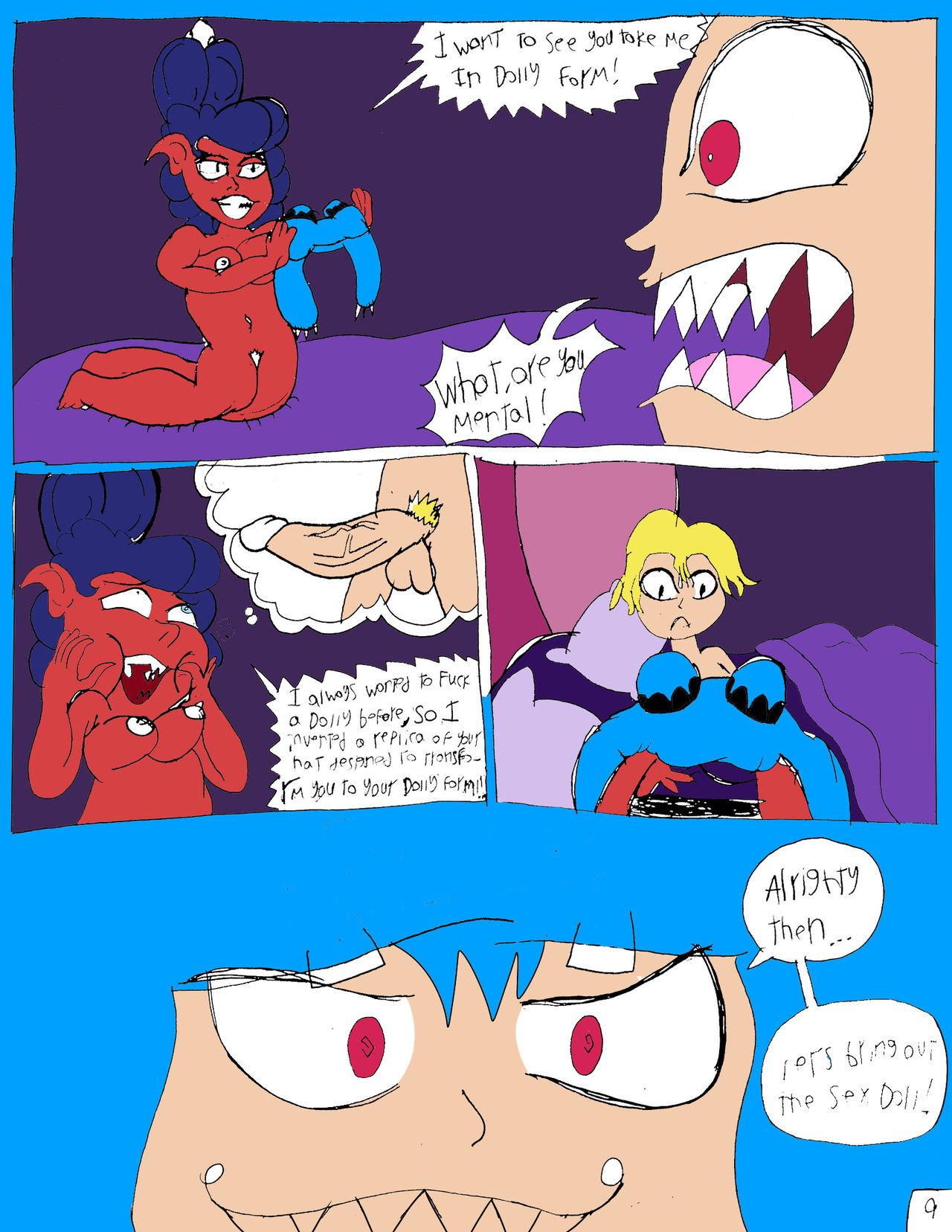 The Demon's Waterfall page 9 full