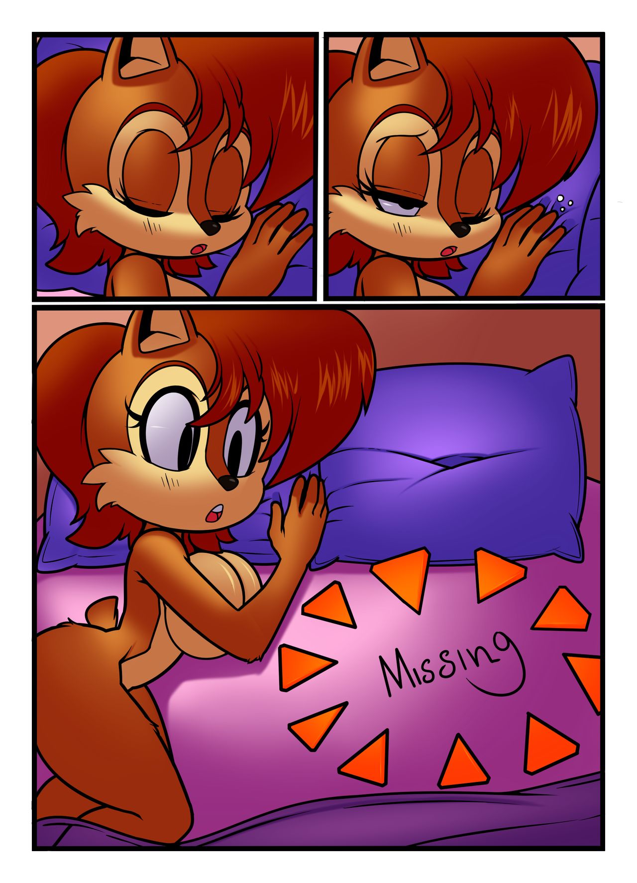 Sally's Christmas Morning page 1 full