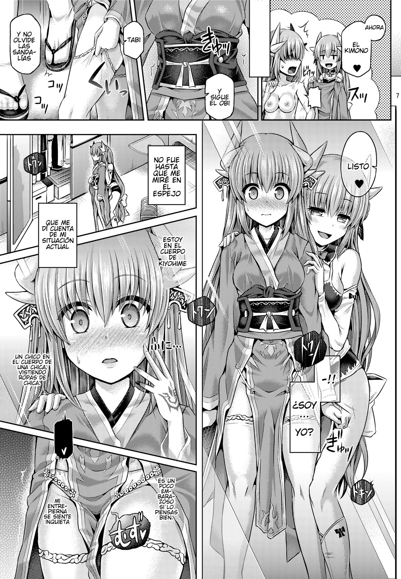 Master ga Kiyohime ni Kigaetara | Cuando el maestro se convierte en Kiyohime page 8 full