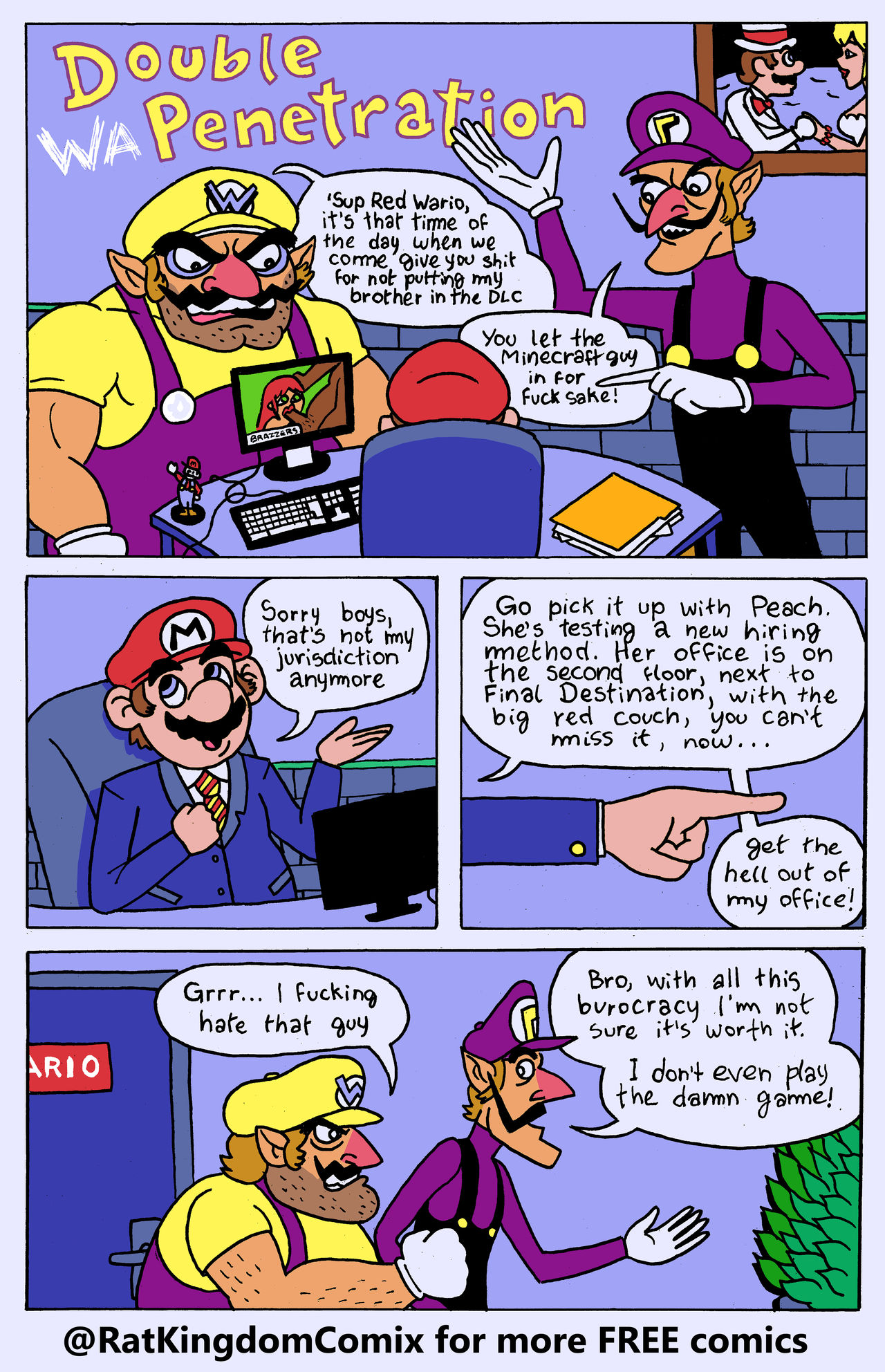 Smashing Couch 1: Double Wa-Penetration page 2 full