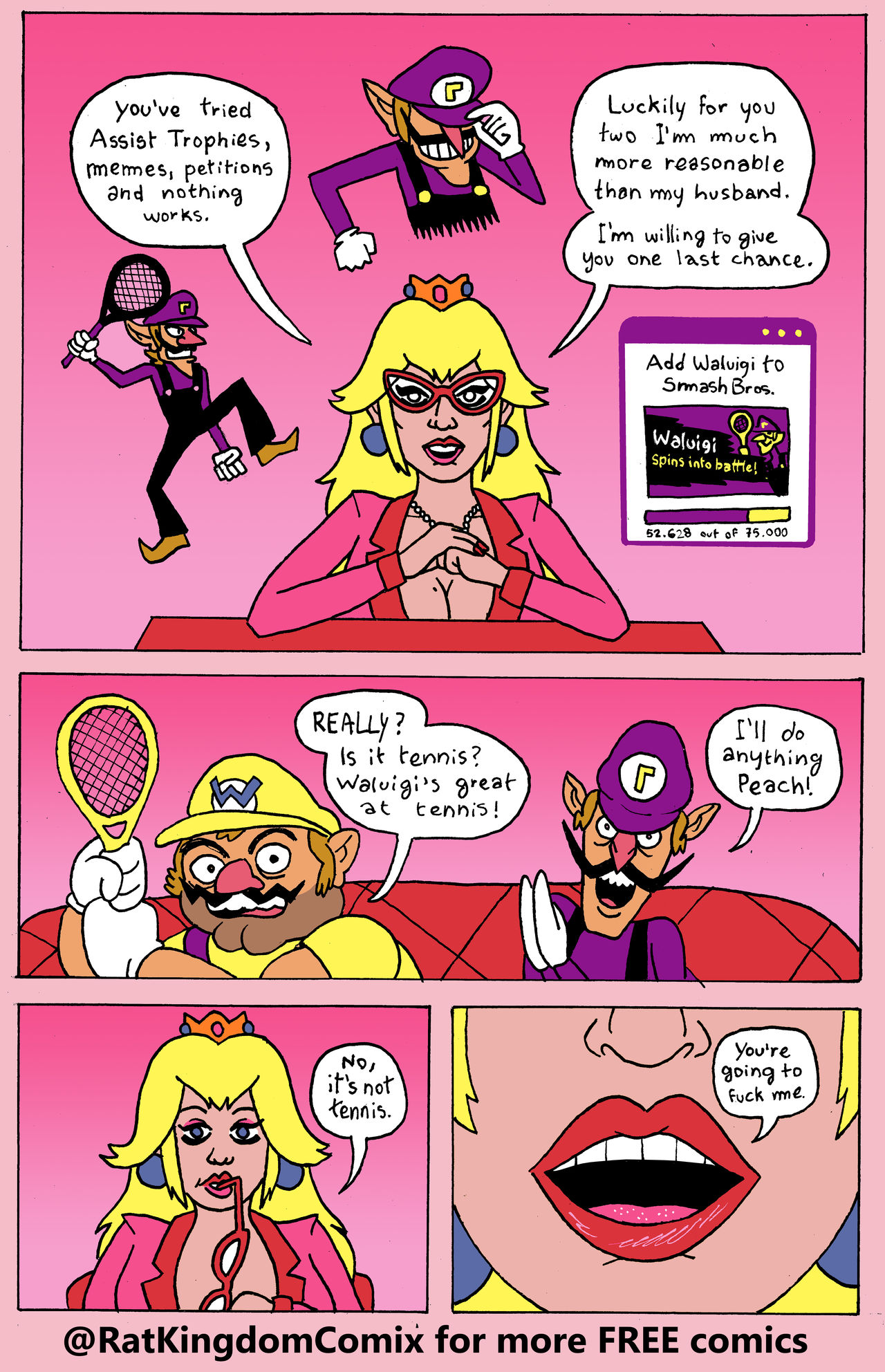Smashing Couch 1: Double Wa-Penetration page 4 full