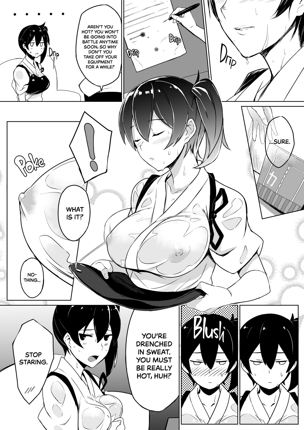 Hishokan Kaga no Natsuyasumi | Secretary Ship Kaga’s Summer Vacation page 4 full