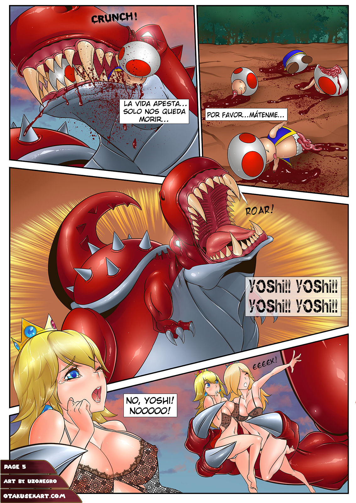 Dos Princesas, Un Yoshi #2 page 6 full