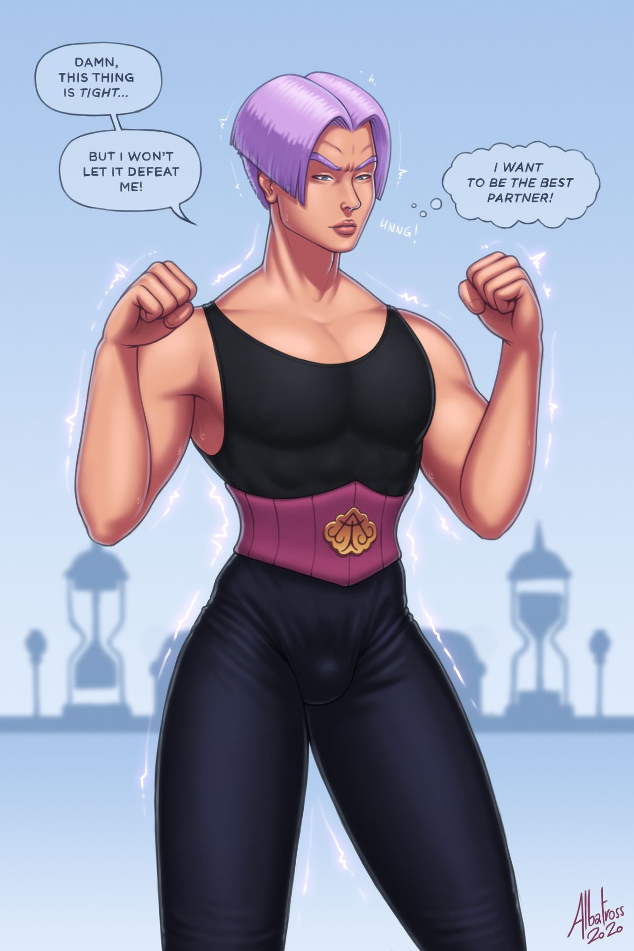 Pregnant Princess Trunks page 2 full