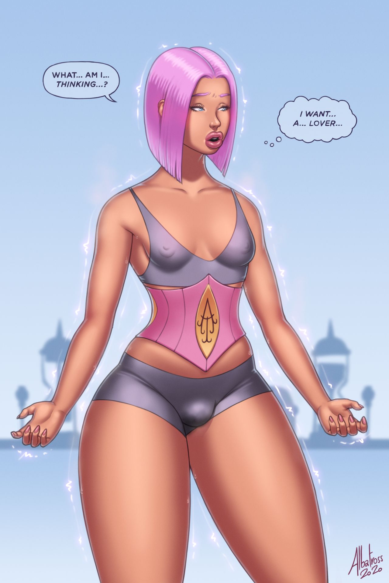 Pregnant Princess Trunks page 4 full