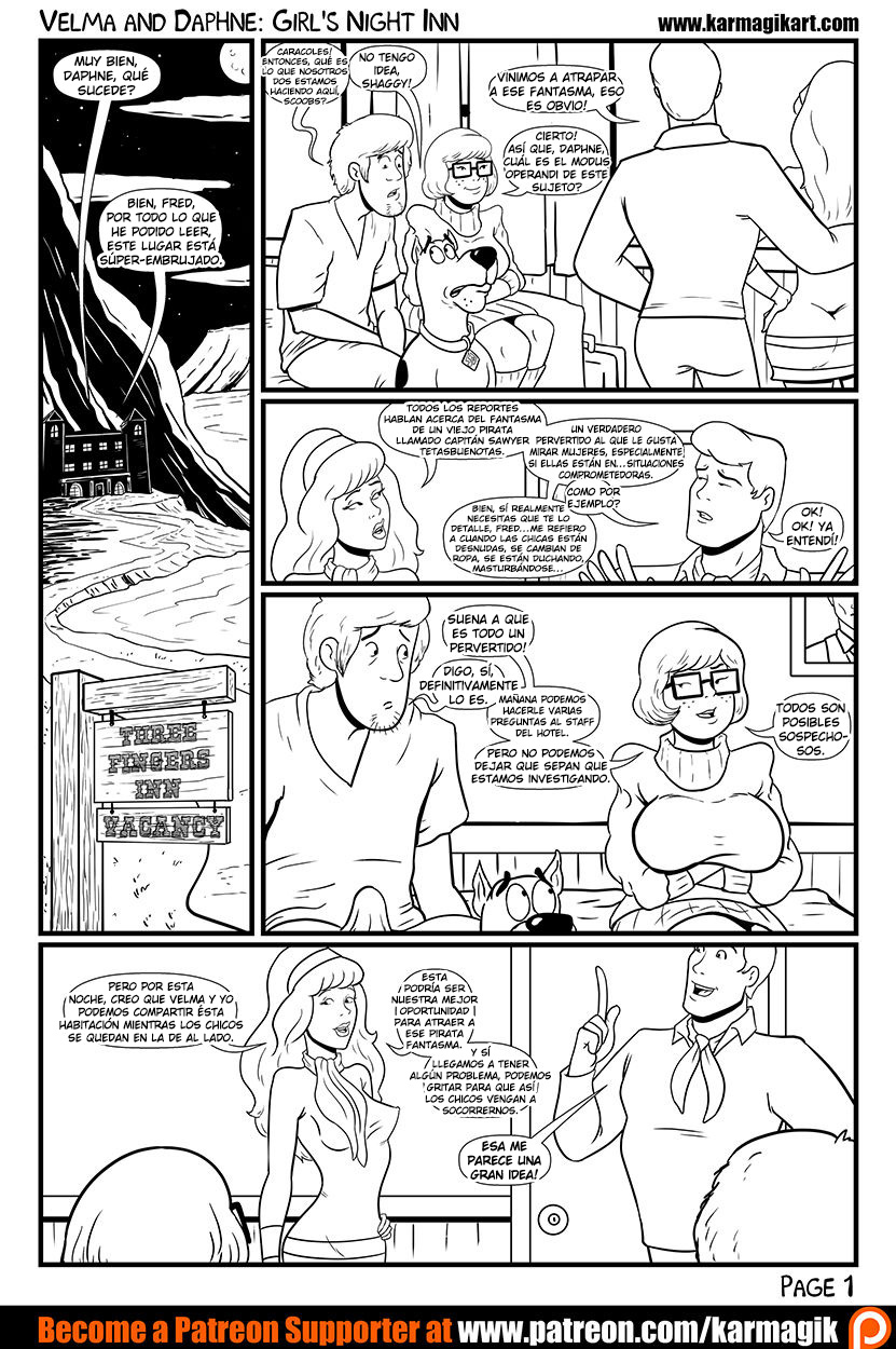 Velma & Daphne Noche De Chicas En La Posada page 2 full