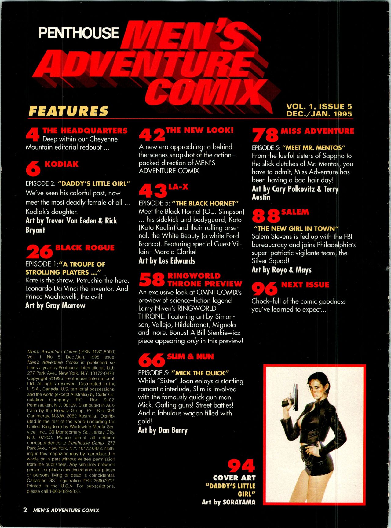 Penthouse Men's Adventure Comix 5 page 4 full
