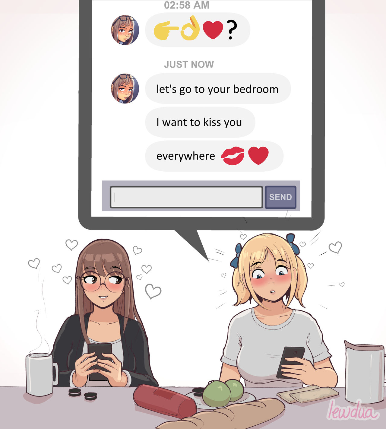 Nessie and Karen, Finally page 6 full
