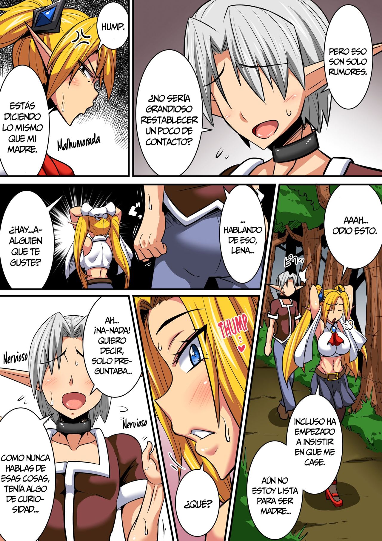 Elf Oyako to Pakopako Ibunka Kouryuu! ~Lena Hen~ page 6 full
