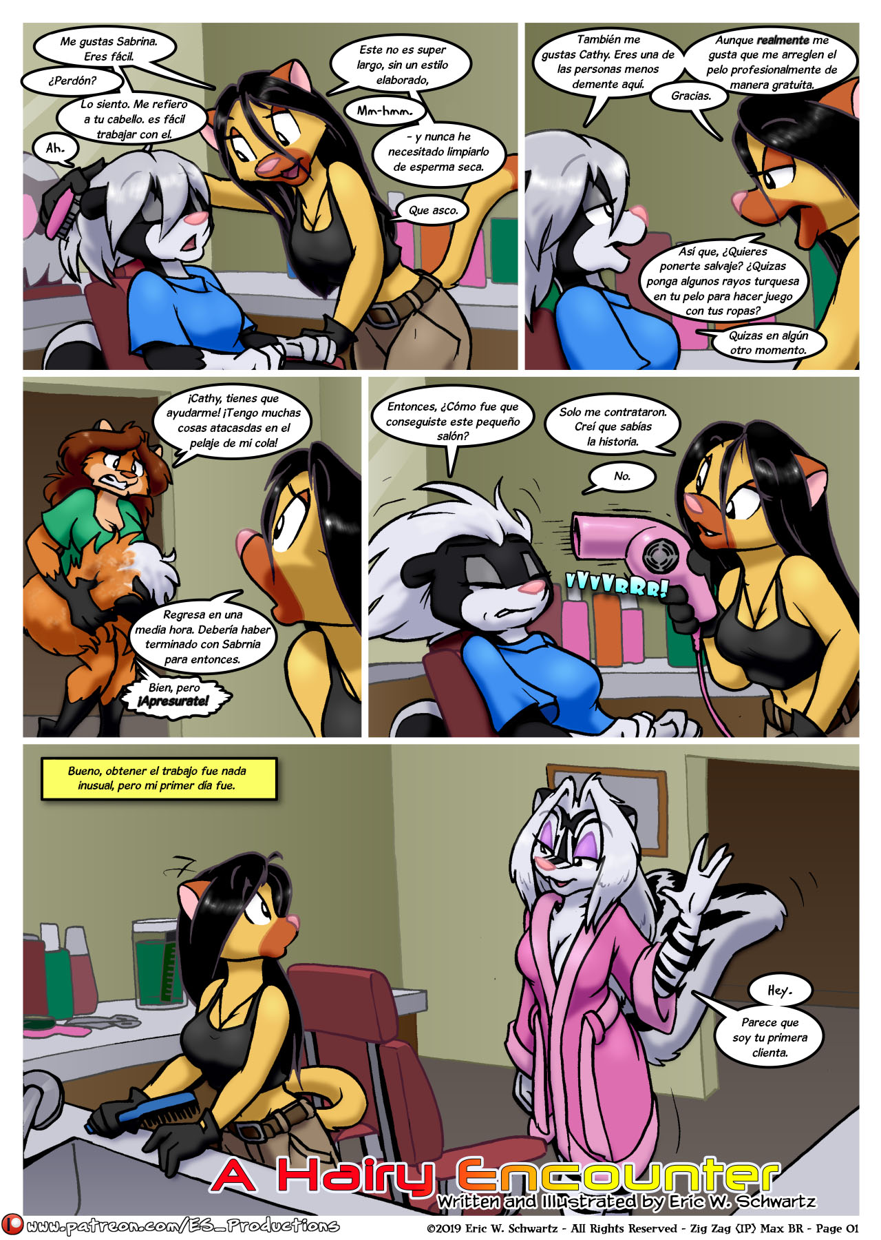 A Hairy Ecounter page 2 full