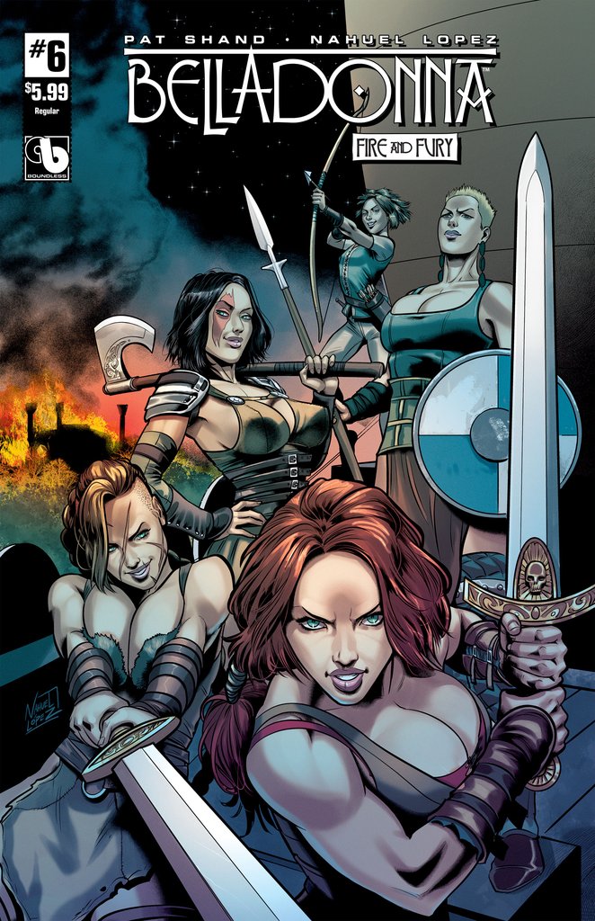 Belladonna: Fire and Fury #6 Variant Covers page 1 full