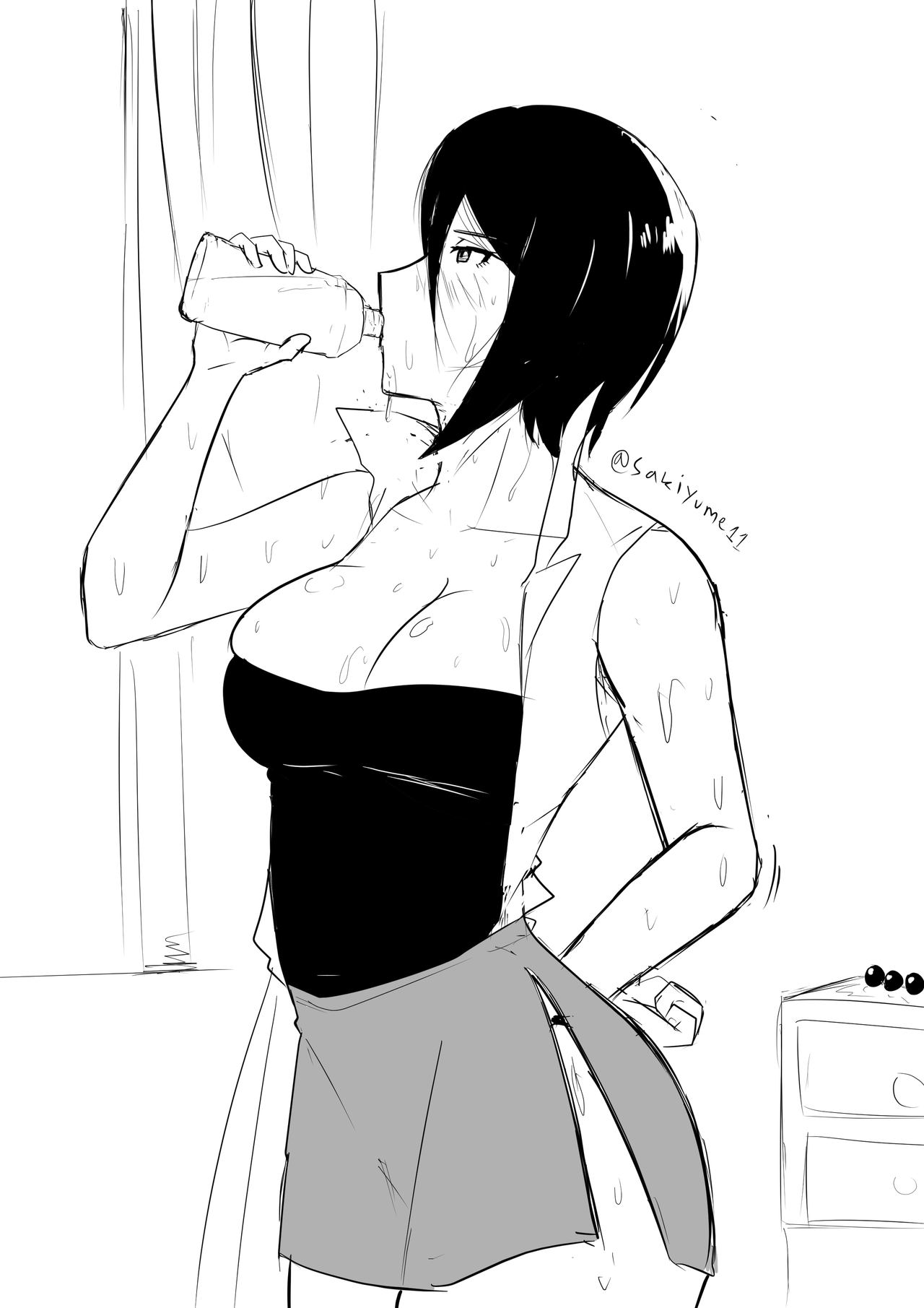 Yashio Rui sketches page 6 full