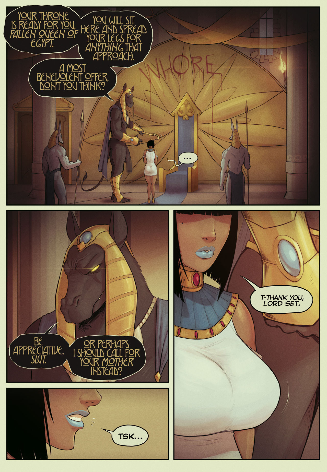 Legend of Queen Opala - In the Shadow of Anubis 3 ~ Tales of Opala ~ Chapter One page 10 full