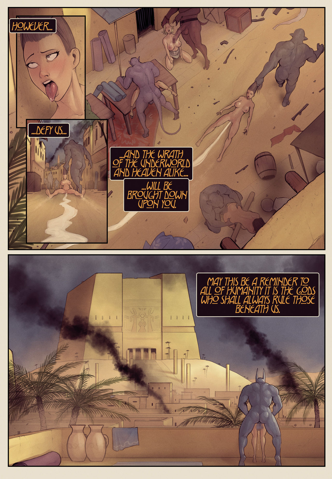 Legend of Queen Opala - In the Shadow of Anubis 3 ~ Tales of Opala ~ Chapter One page 9 full