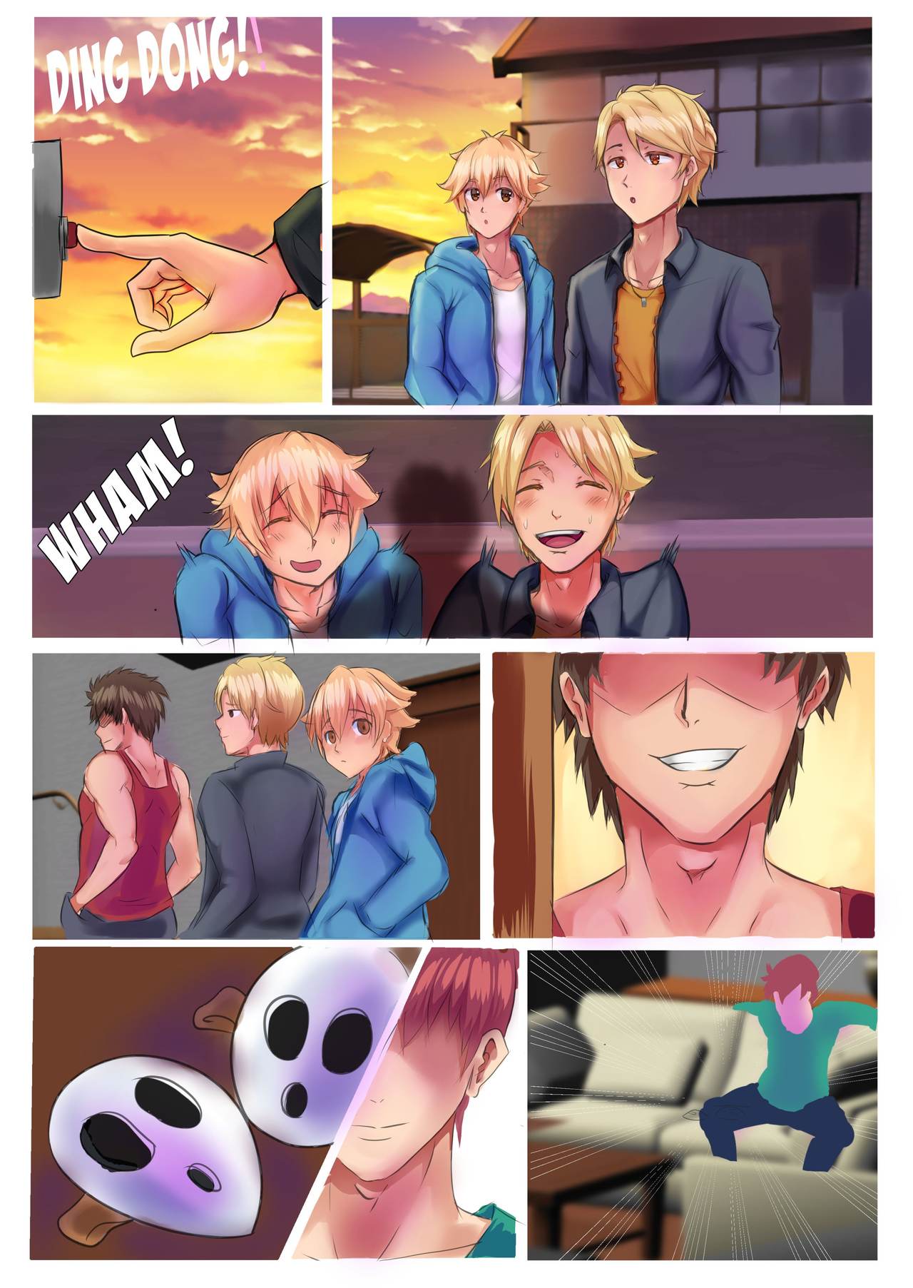 Shygal Party page 1 full