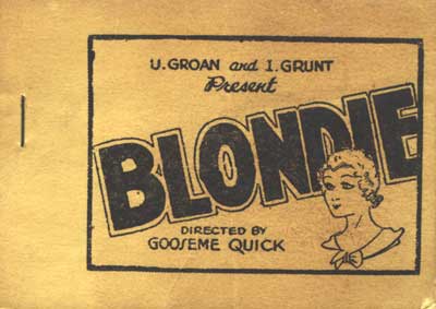 Blondie page 1 full