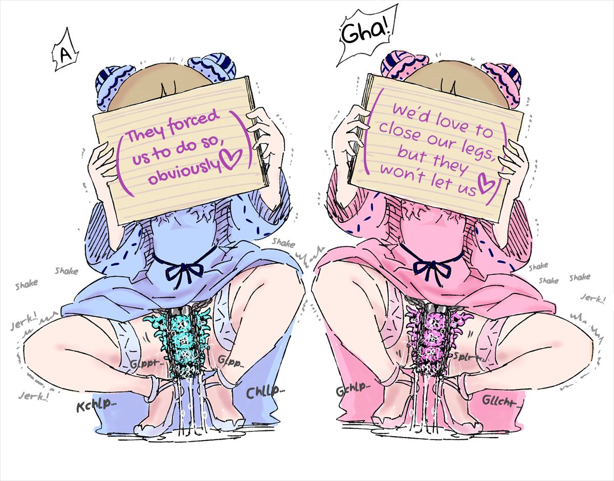 Two Fully Aware ESP-Sisters with Forced Spread Legs Get Tentacle Raped! -New Years Special!- page 6 full