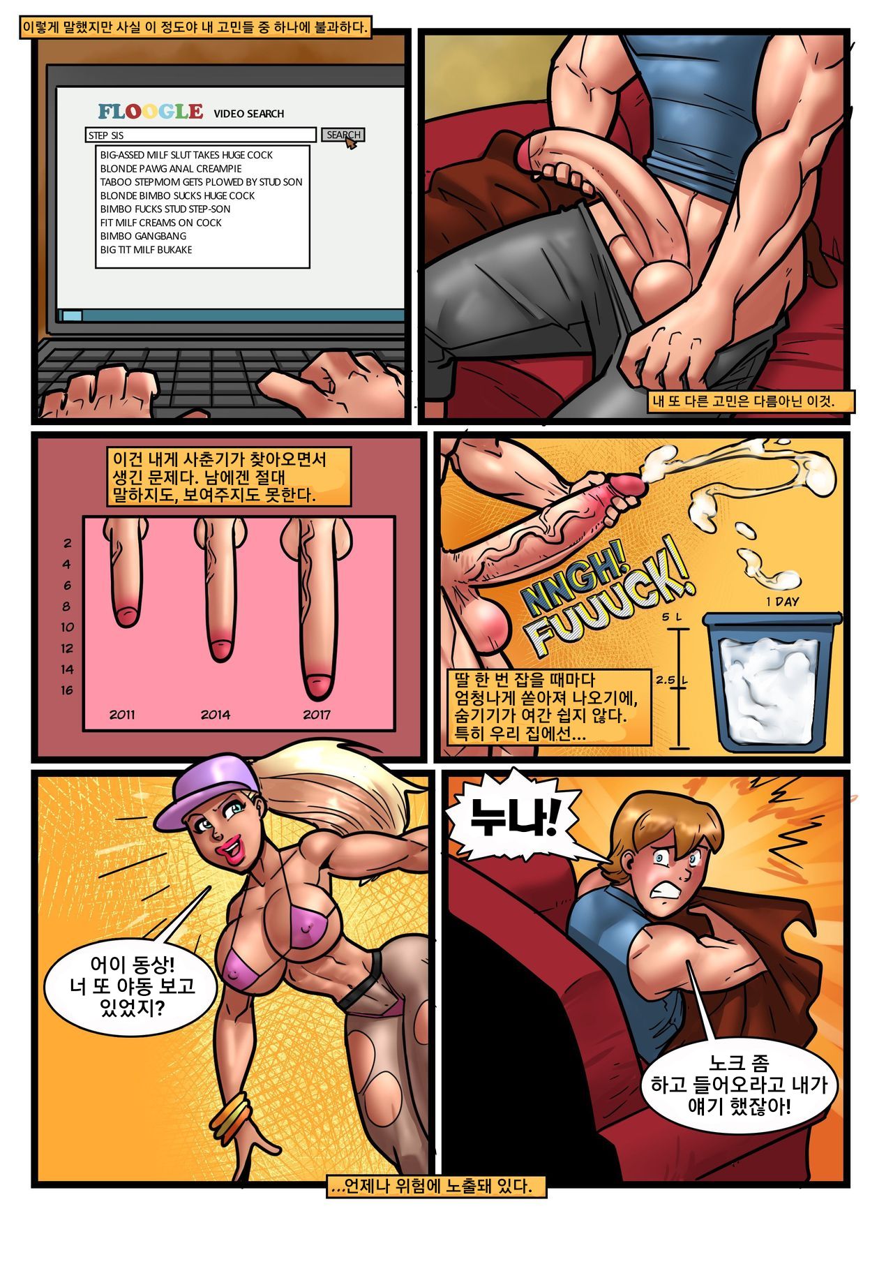 My Mom And Sister Are Size Queen Sluts | 우리 엄마와 누나는 사이즈퀸 걸레다 Ch.1 page 3 full