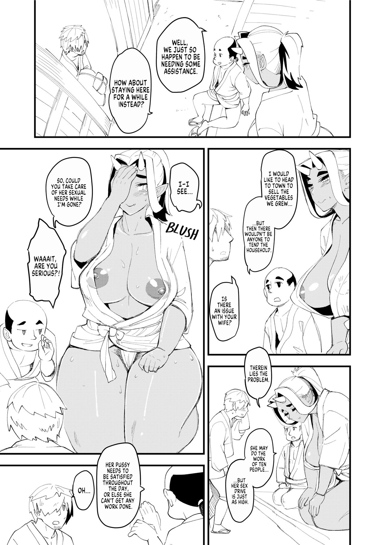 Oni Musume to Tabibito | The Ogre Girl and The Traveler page 4 full