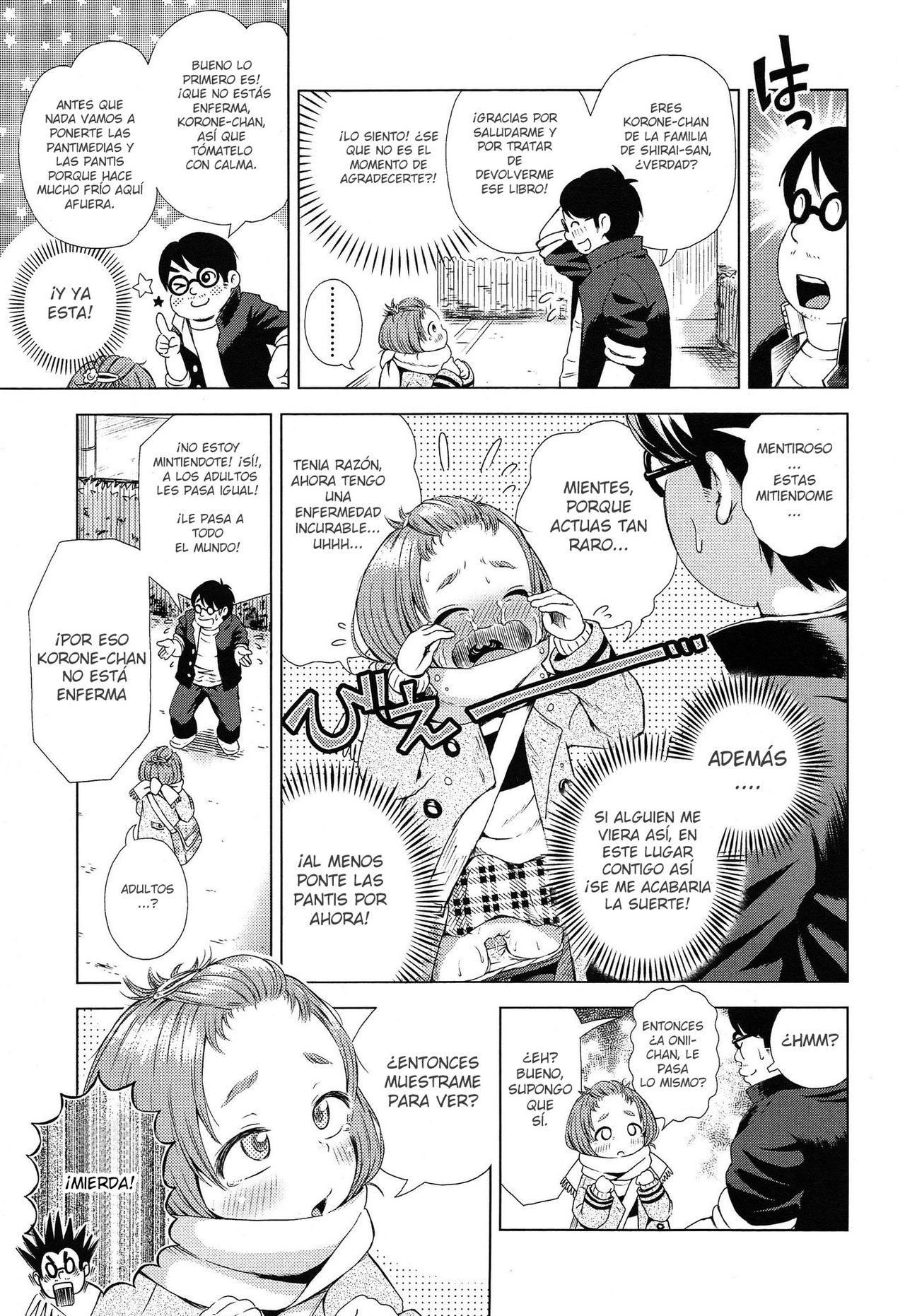 Toshokan Ura no Korone-chan | Korone-chan, en la parte de atrás de la biblioteca page 8 full