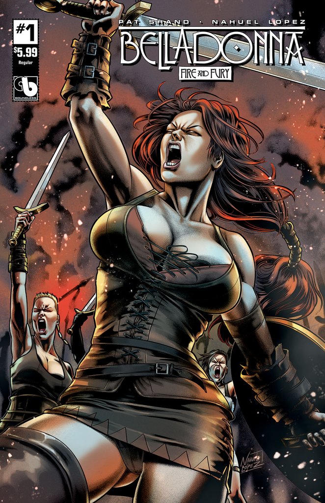 Belladonna: Fire and Fury #1 Variant Covers page 1 full