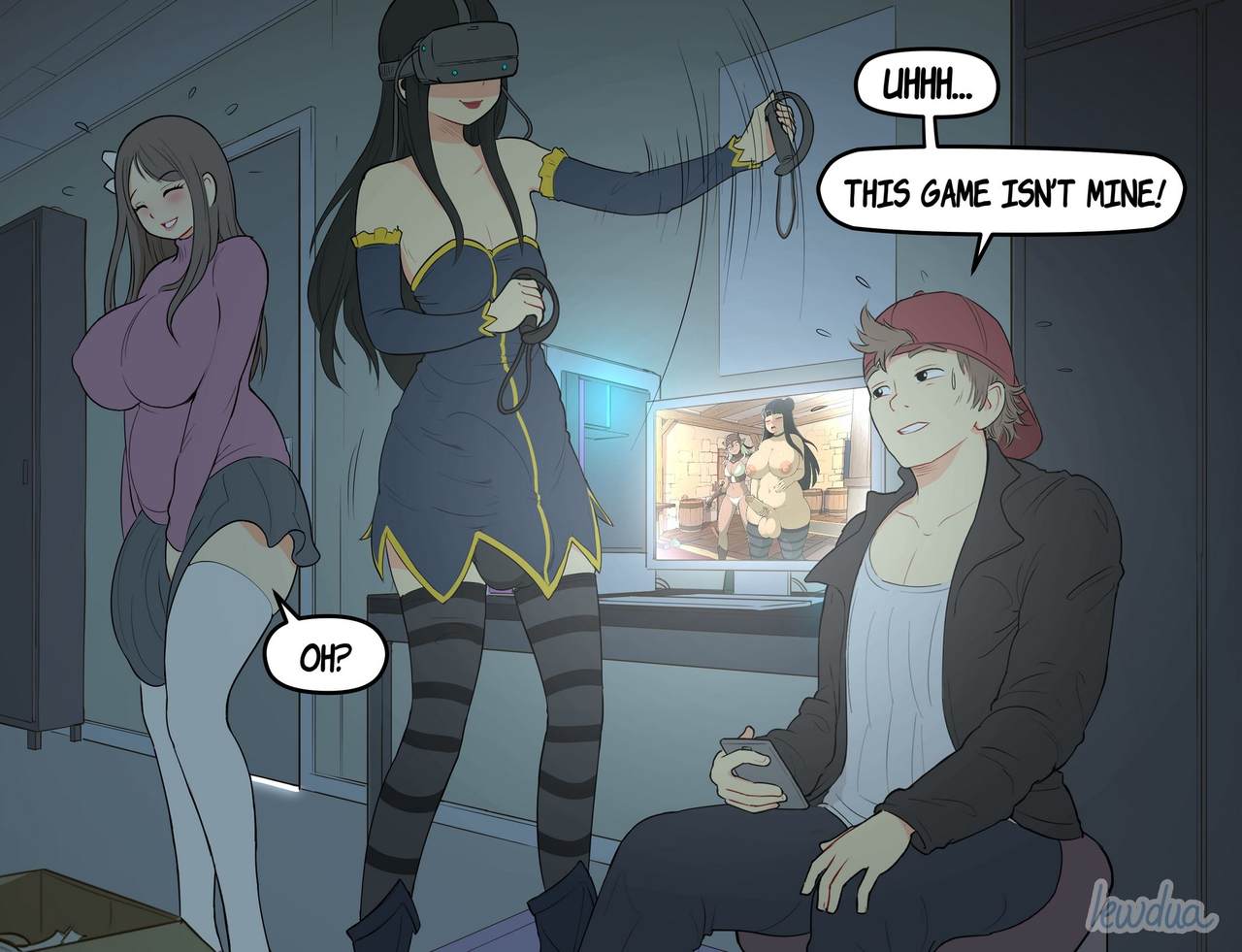 VR game – Alice and Natasha page 9 full