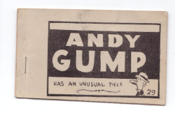 Andy Gump Has an Unusual Piece