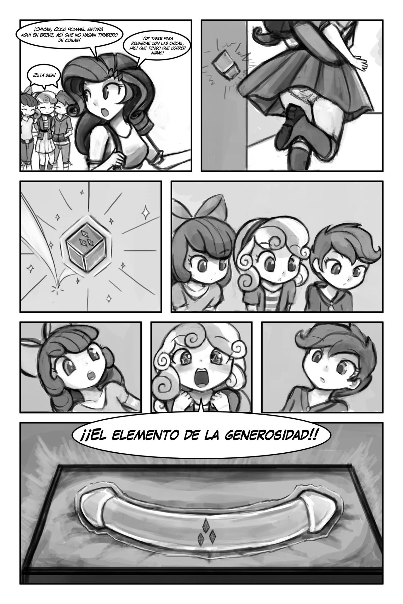 Las Cutie Mark Crussaders - El Elemento de la Generosidad page 2 full