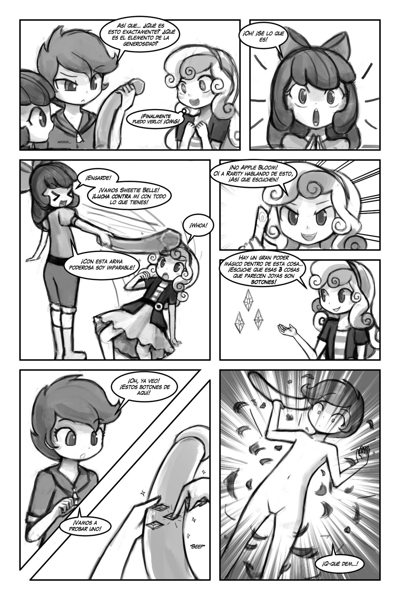 Las Cutie Mark Crussaders - El Elemento de la Generosidad page 3 full