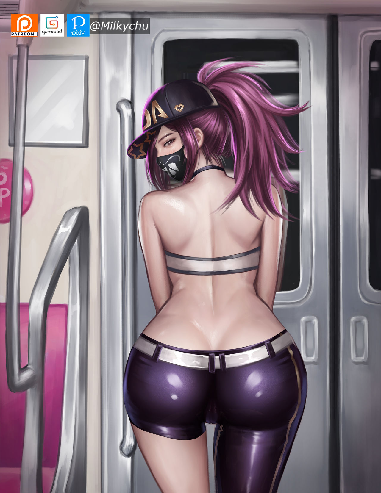 LOL KDA Akali 지하철에서 page 9 full