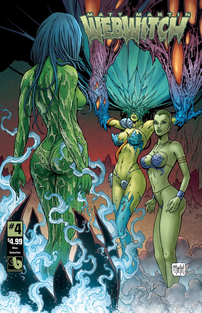 Webwitch #4 Variant Covers page 4 full