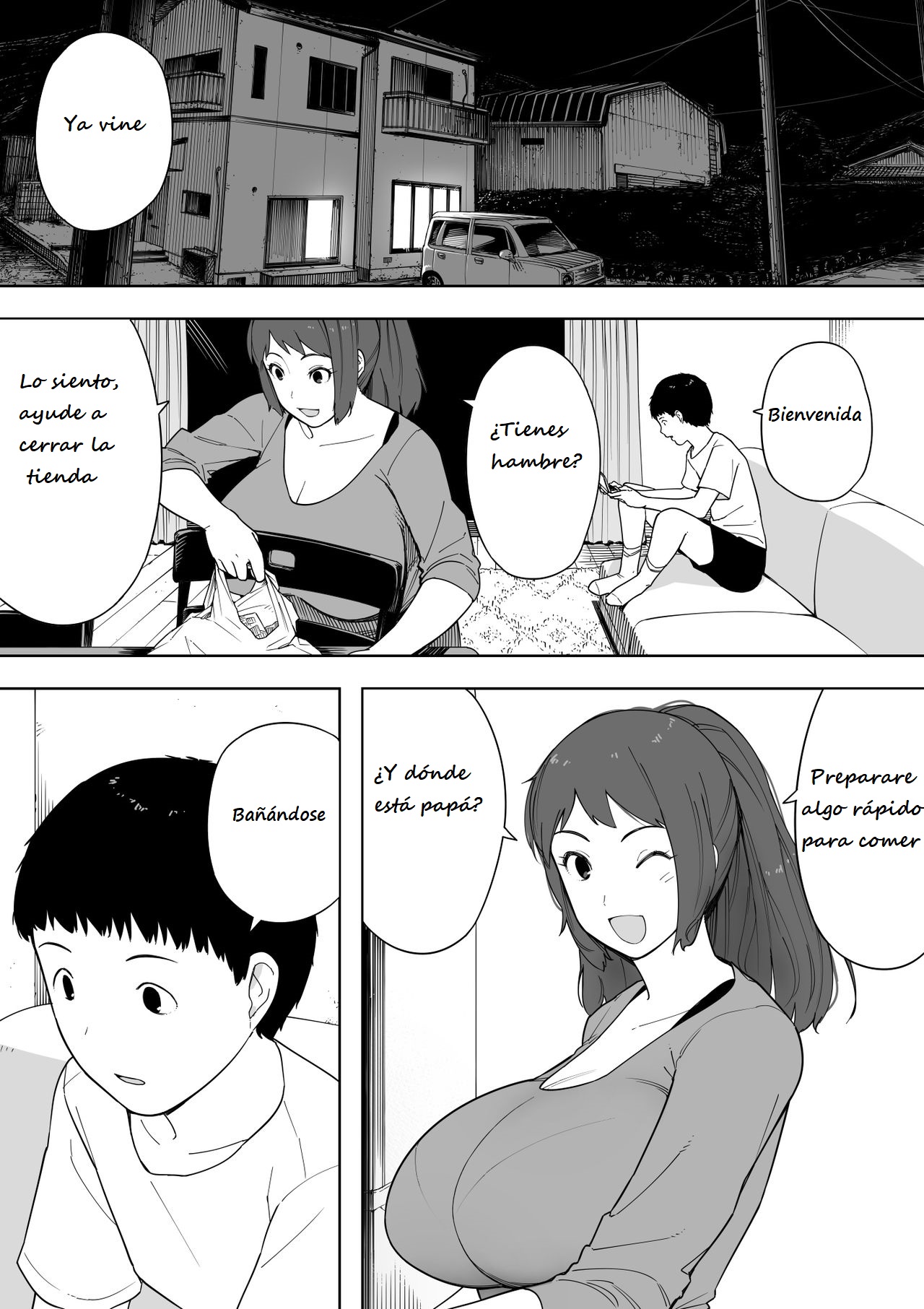 Nande Sonna Yatsu ga Iin da yo... -Jijii to Uwaki Ninshin Saikon shita Kaa-san - page 2 full