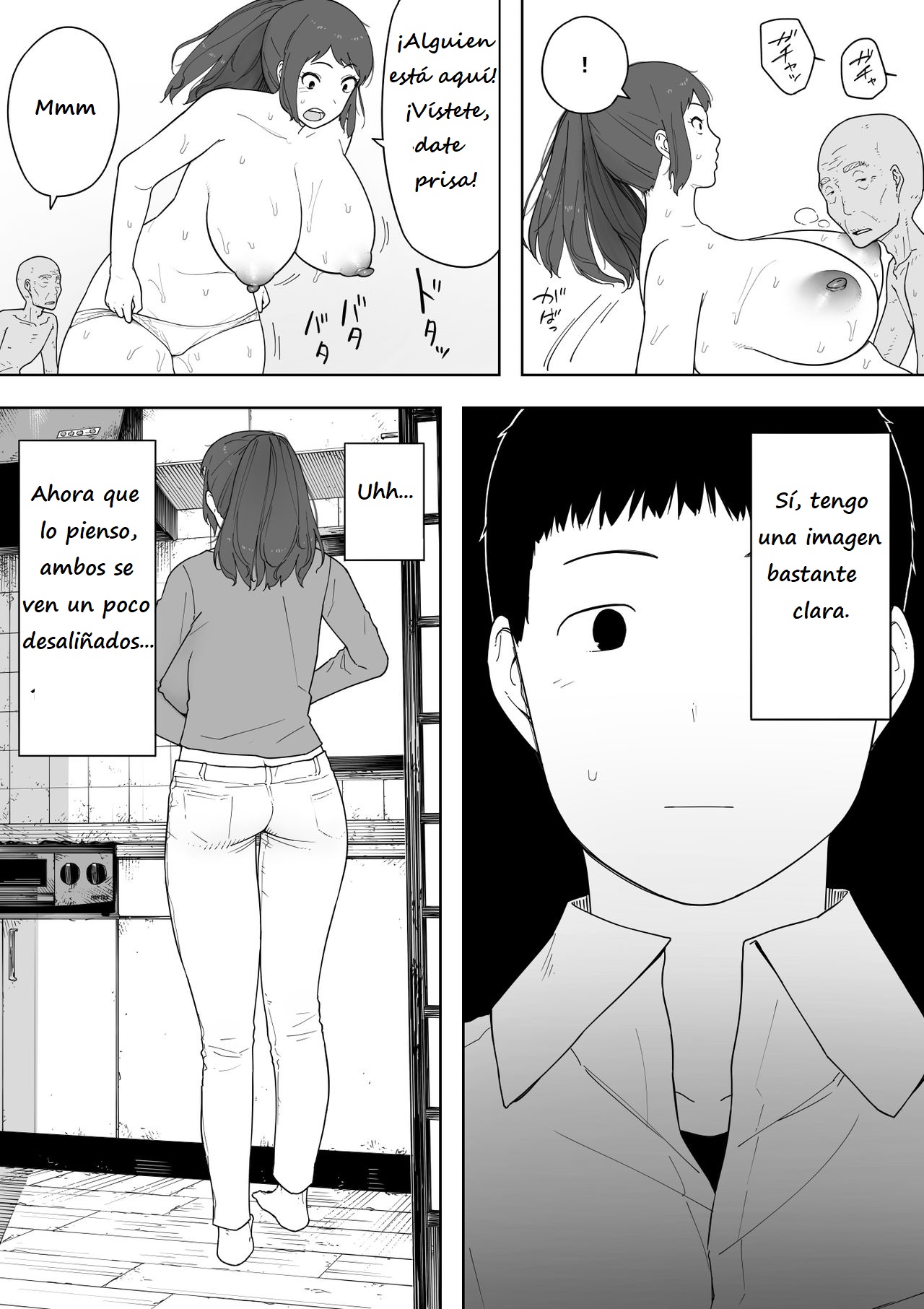 Nande Sonna Yatsu ga Iin da yo... -Jijii to Uwaki Ninshin Saikon shita Kaa-san - page 9 full