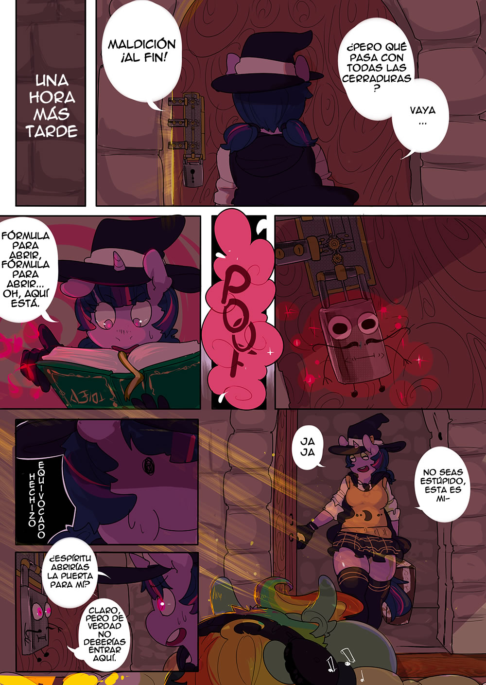 Academia Pony Capitulo 1: Primer Dia de Clases page 6 full
