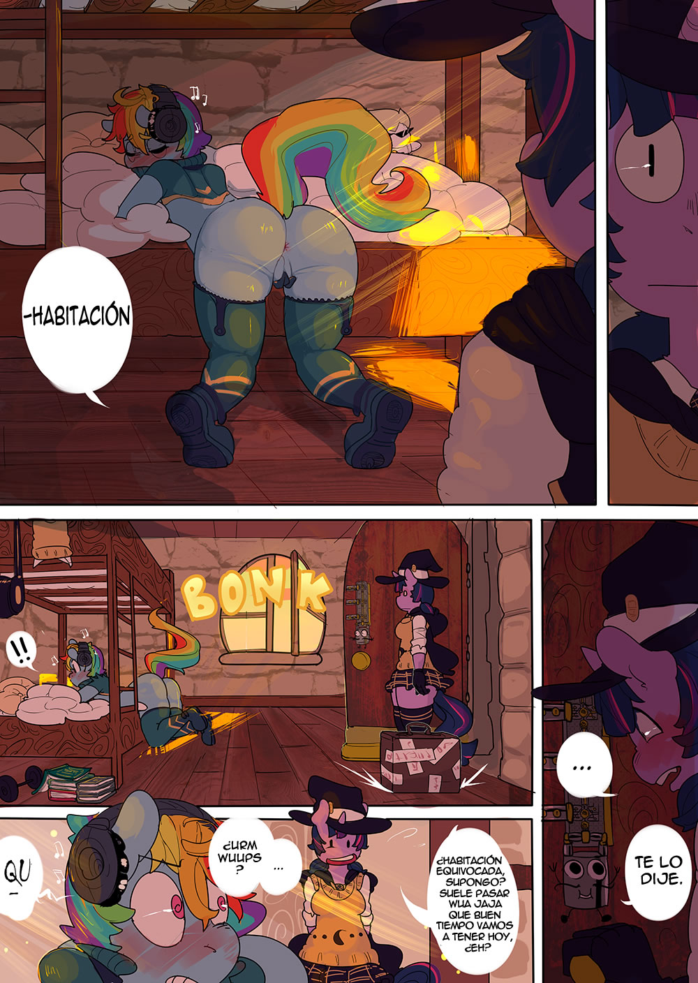 Academia Pony Capitulo 1: Primer Dia de Clases page 7 full