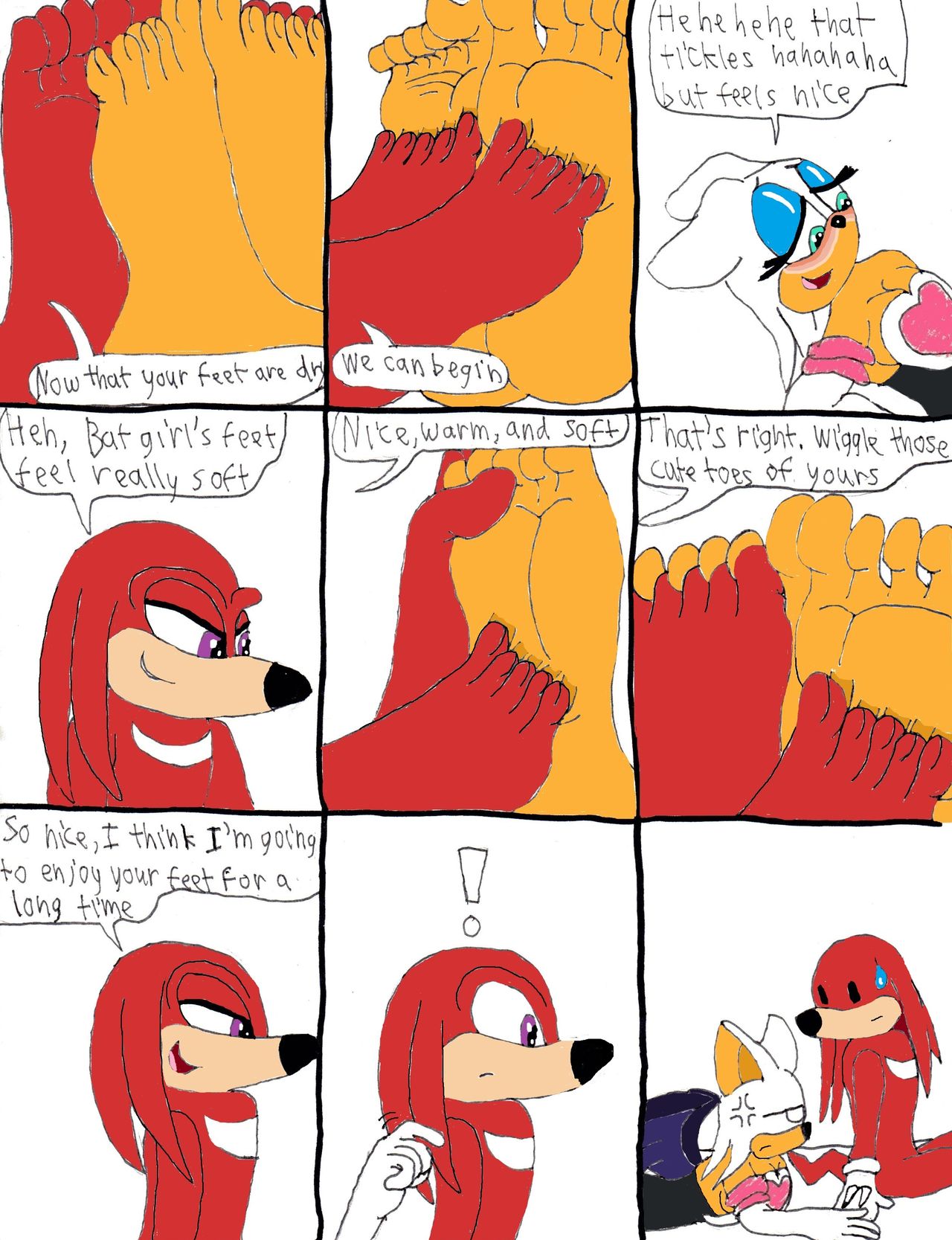 Knuxouge Love page 5 full