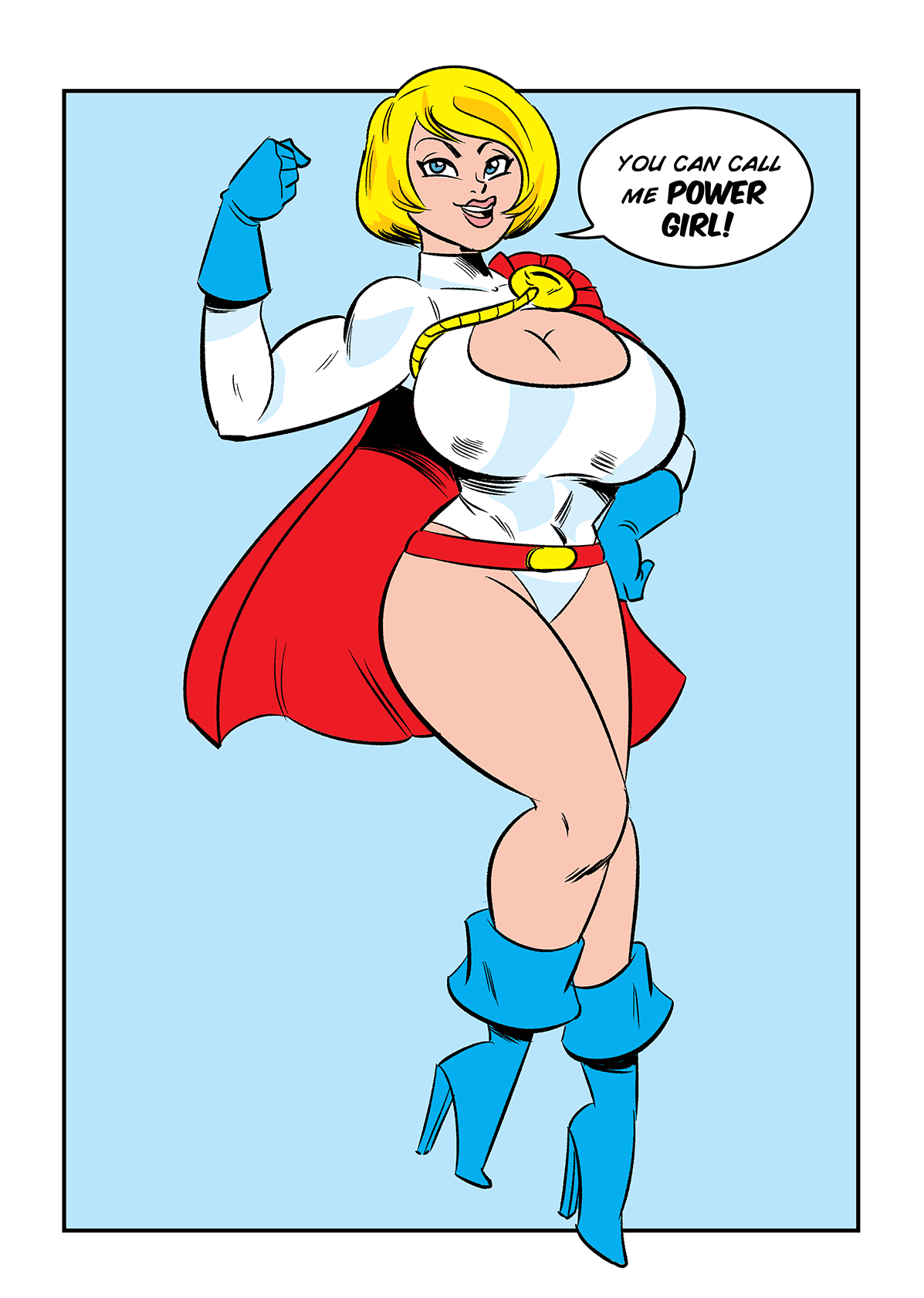 Power Girl Project page 1 full