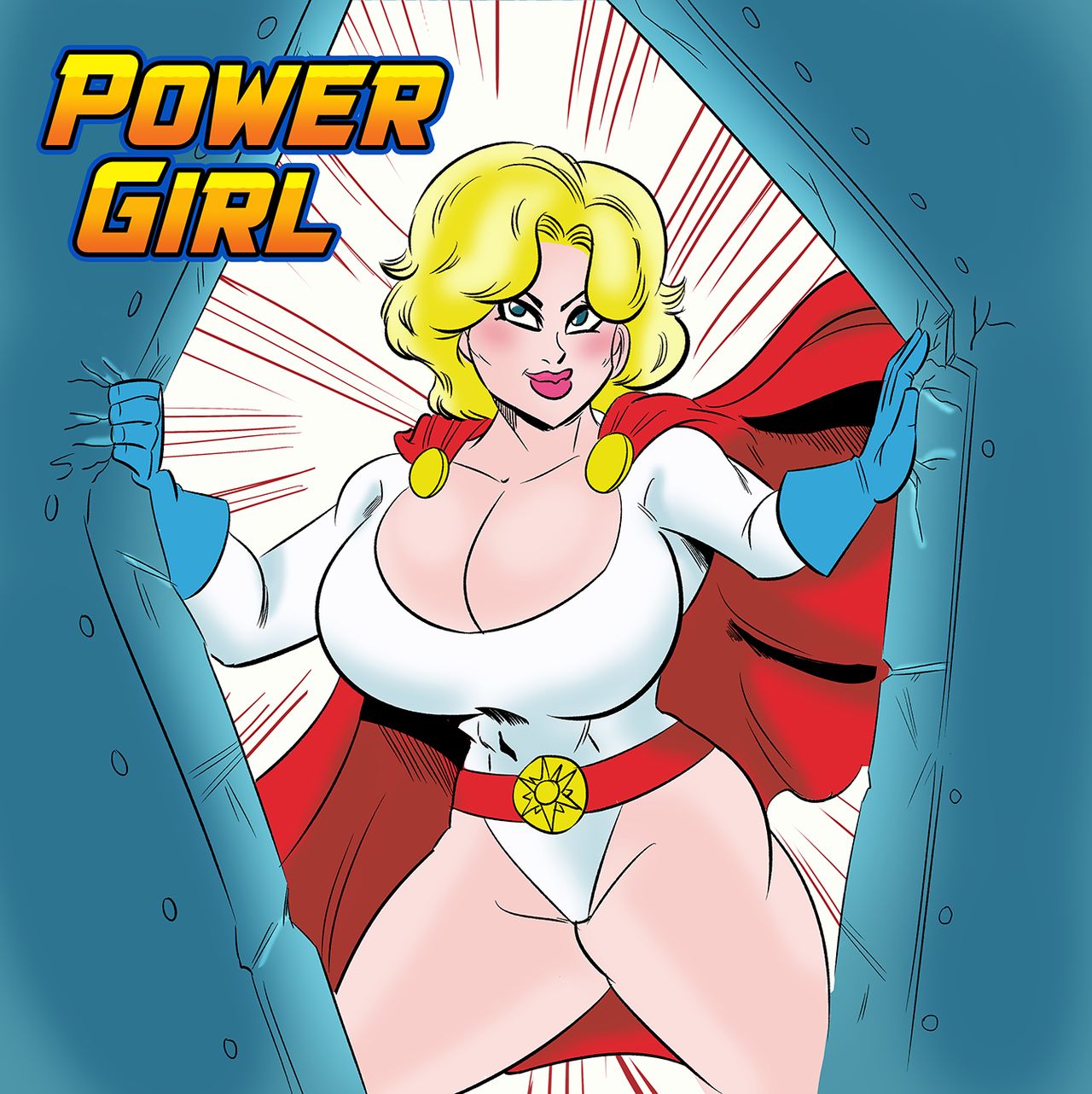Power Girl Project page 7 full