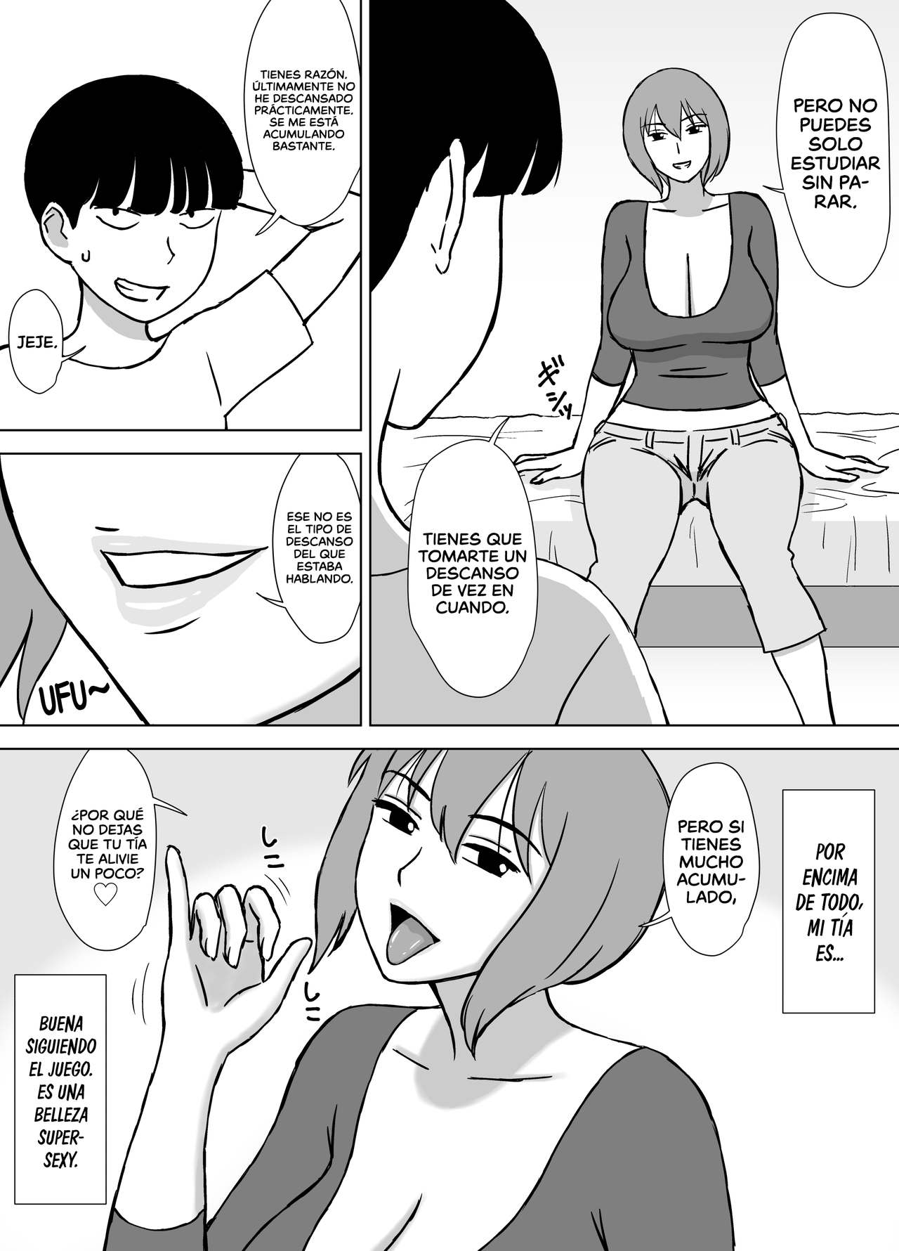 Boku no SeFri wa Haha to Oba | Mi mamá y mi tía son mis perras - Page 6 -  IMHentai