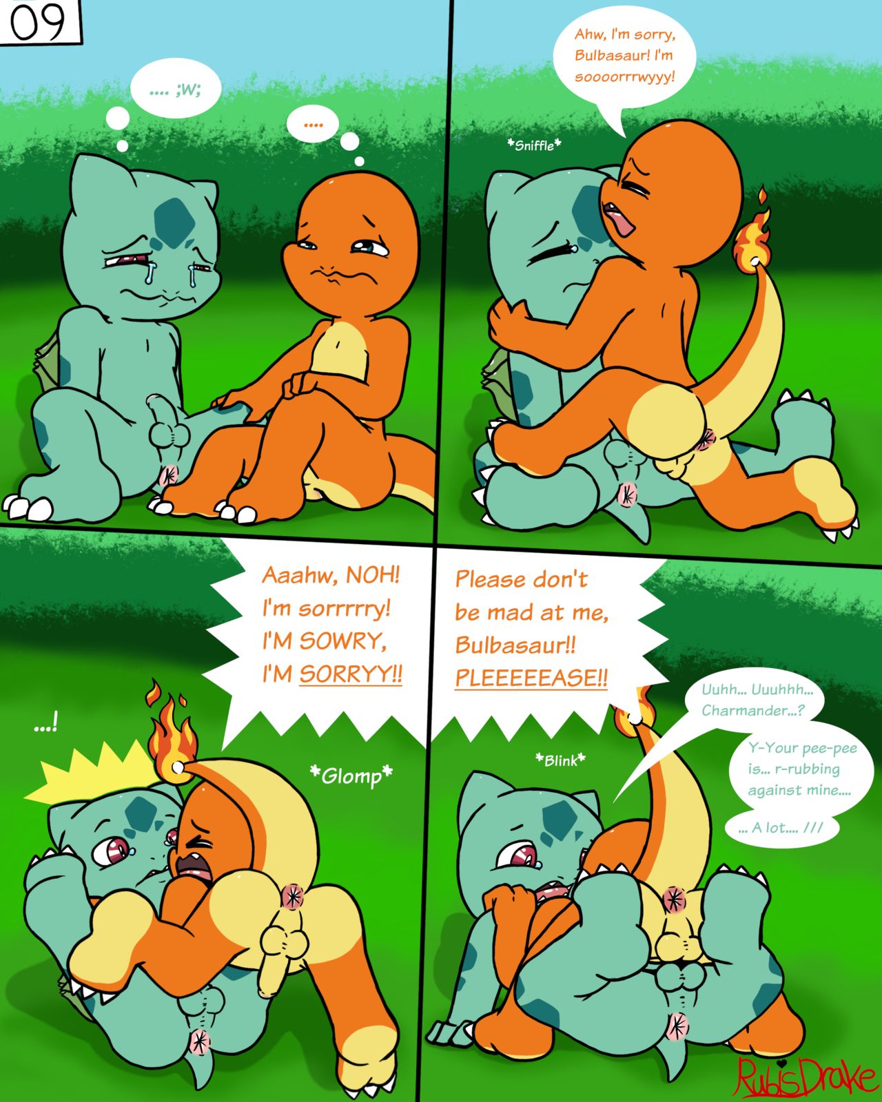 Charmander and Bulbasaur’s Sexy Adventure page 10 full