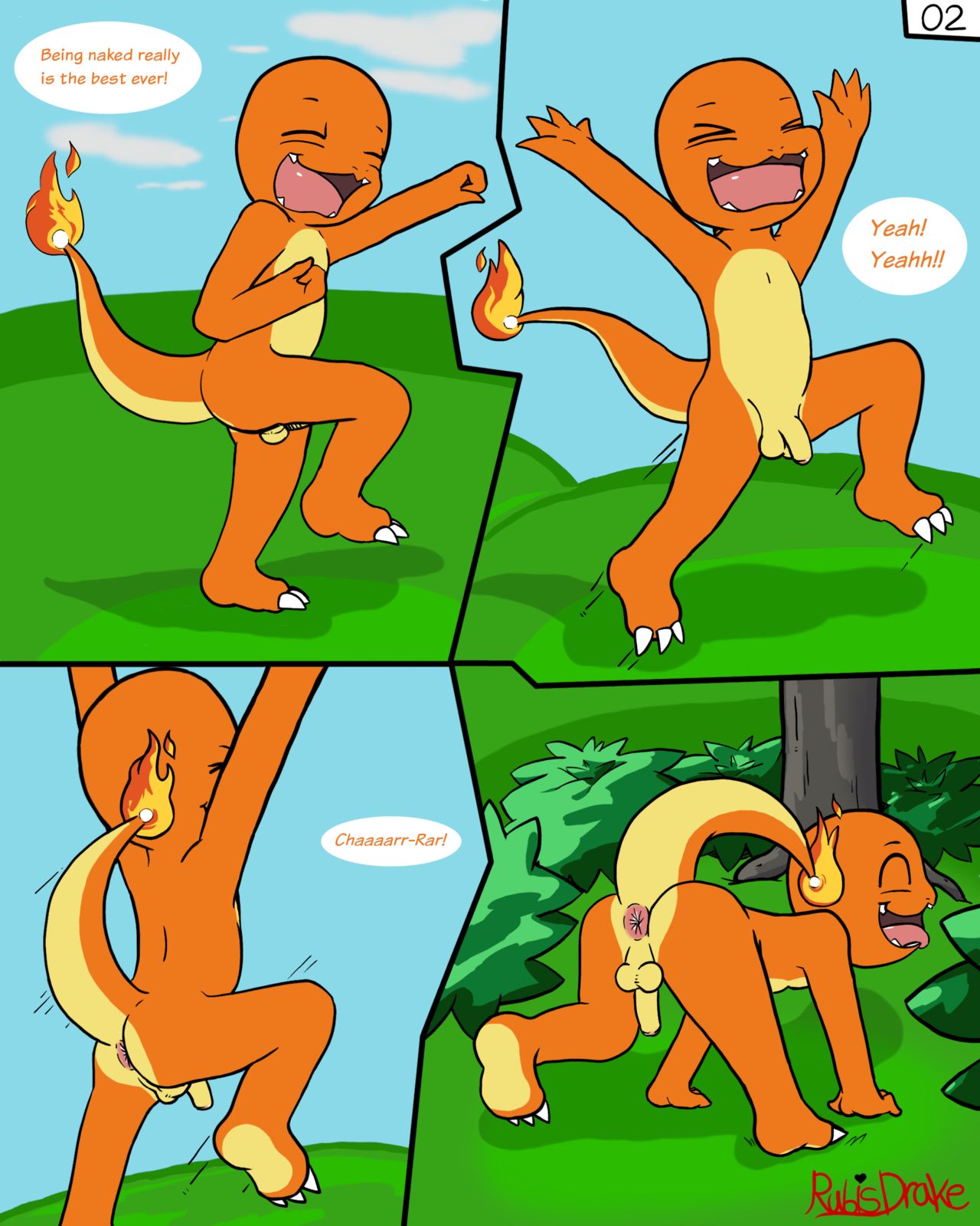 Charmander and Bulbasaur’s Sexy Adventure page 3 full
