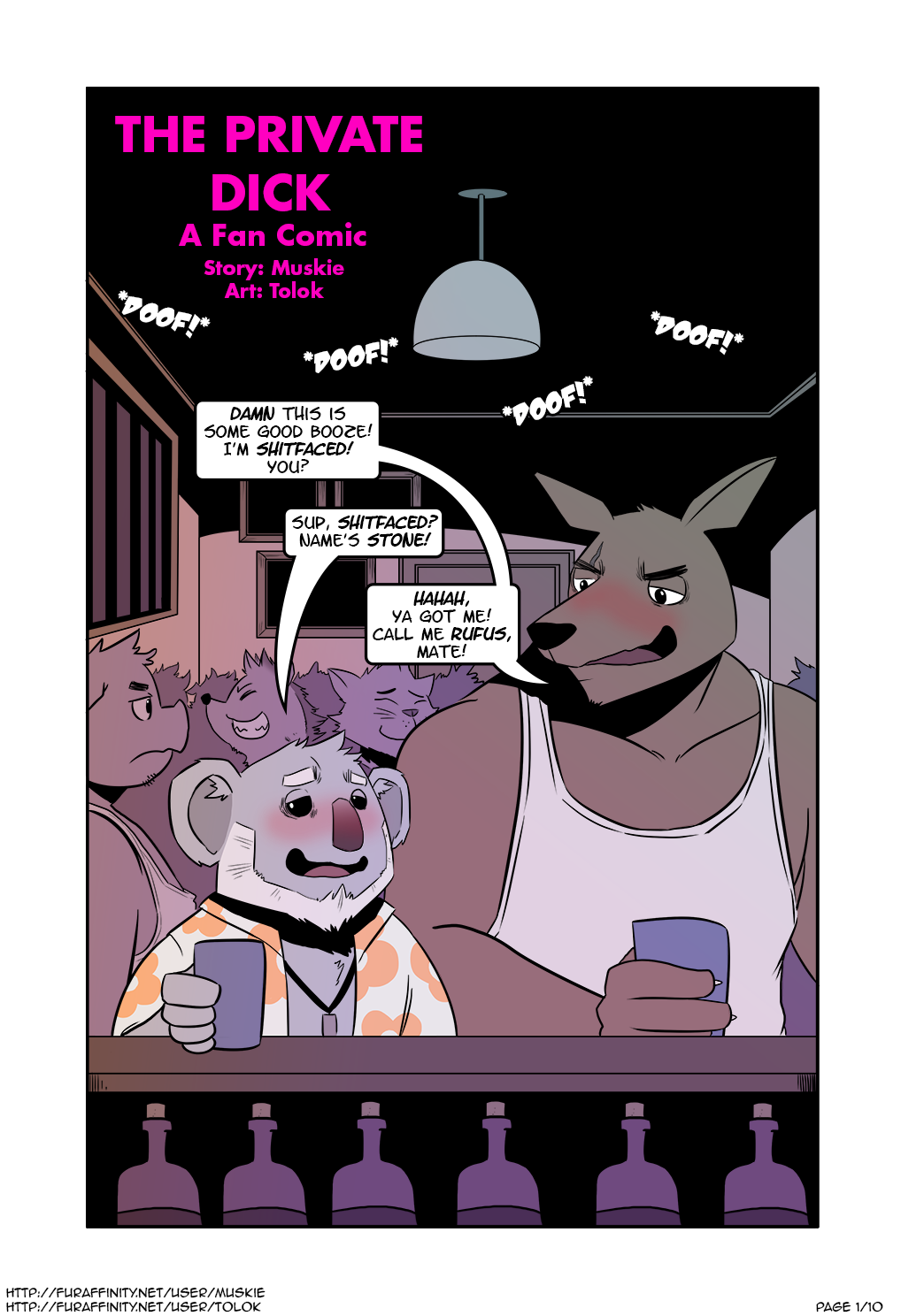 The Private Dick page 1 full