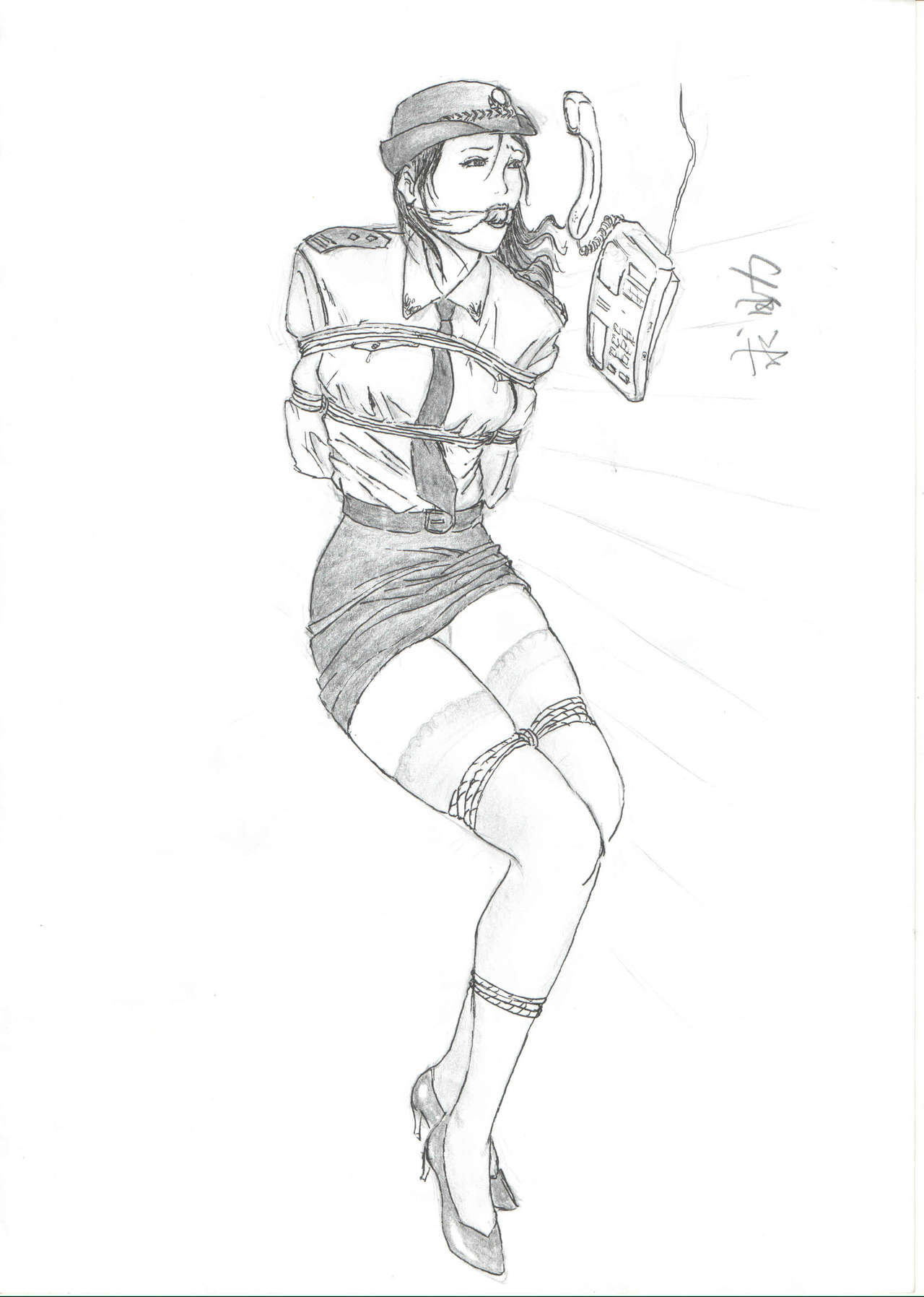 疯狂的绑匪 绑架女警 page 8 full