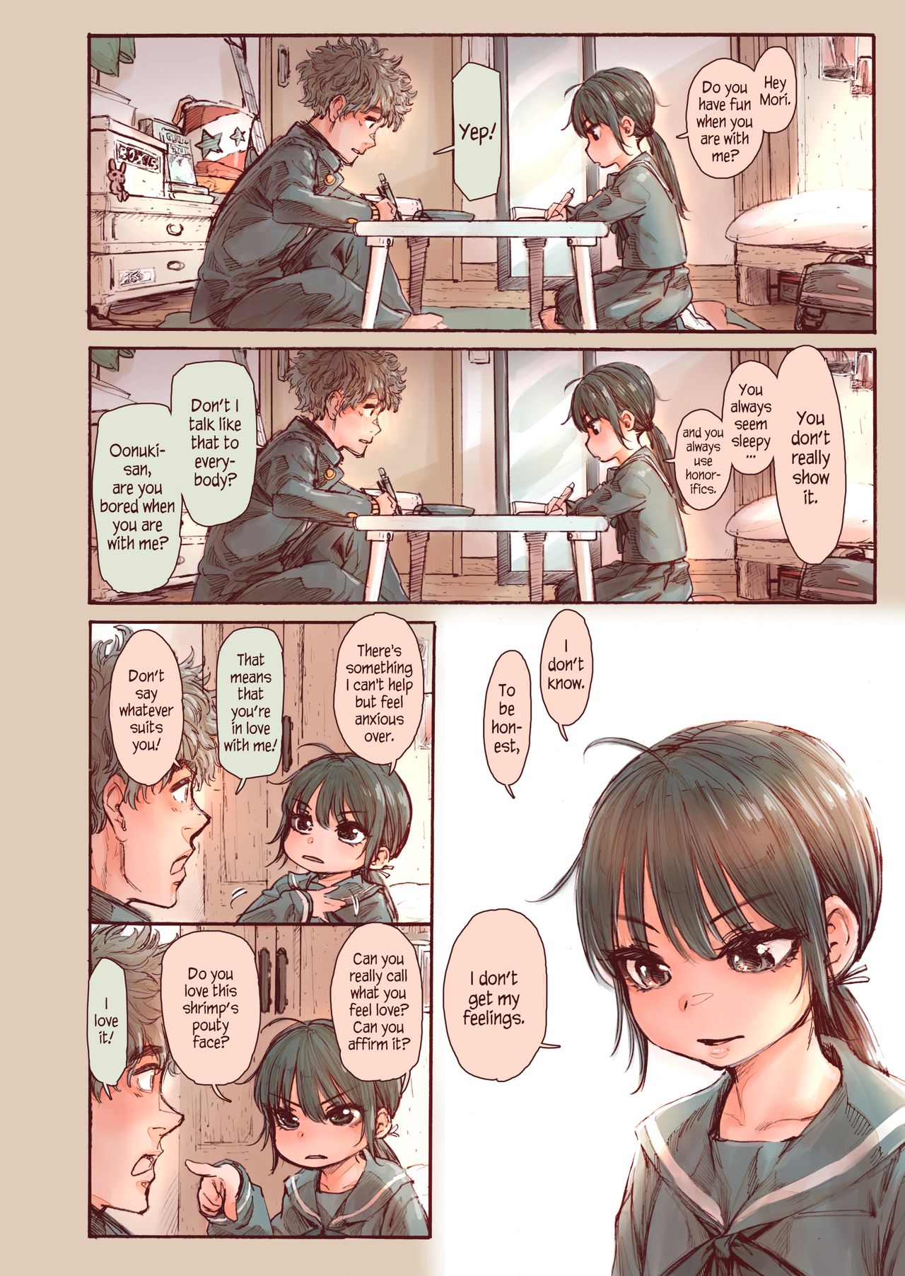 Shishunki no Ohnuki san wa Jibun no Kimochi ga Wakaranai page 6 full