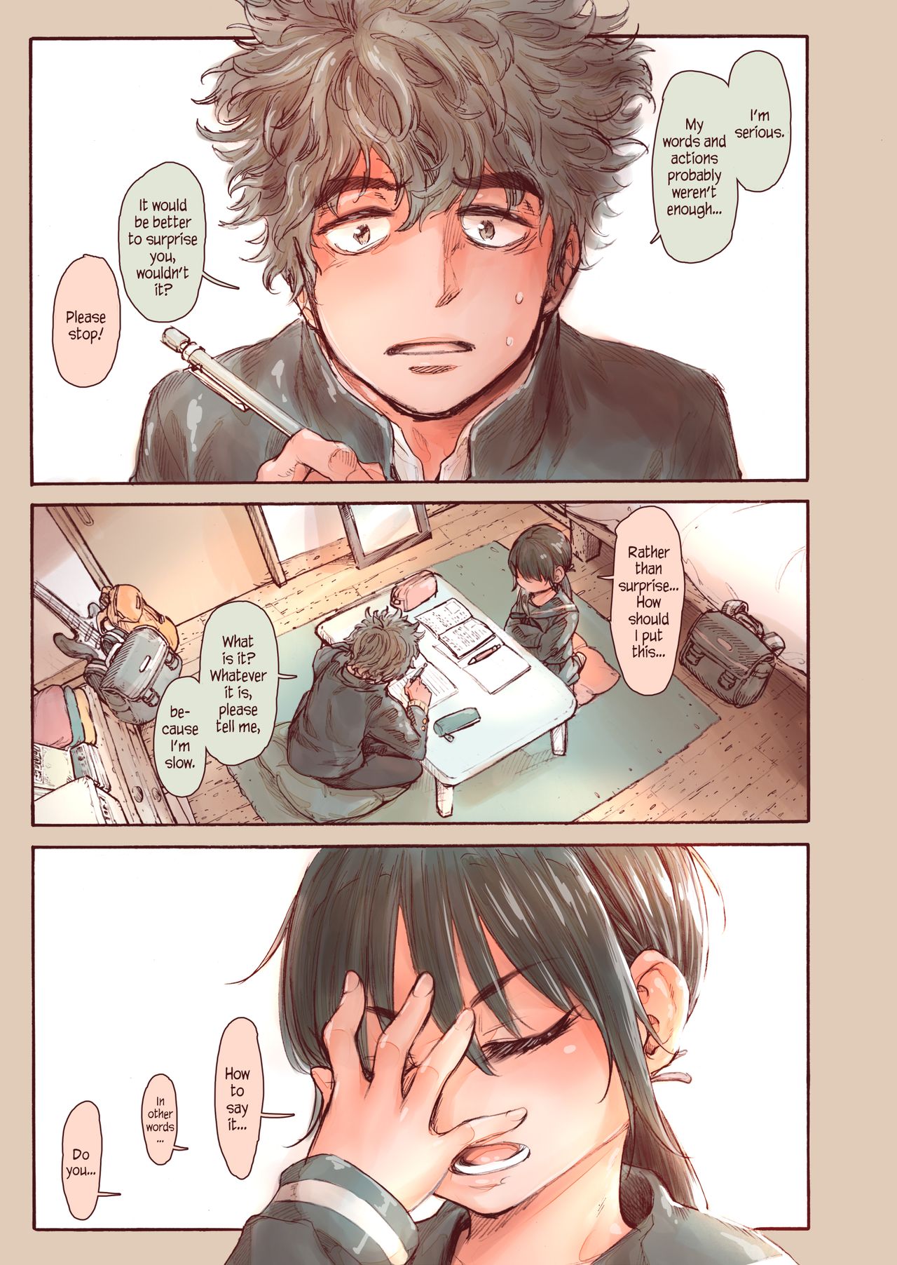 Shishunki no Ohnuki san wa Jibun no Kimochi ga Wakaranai page 7 full