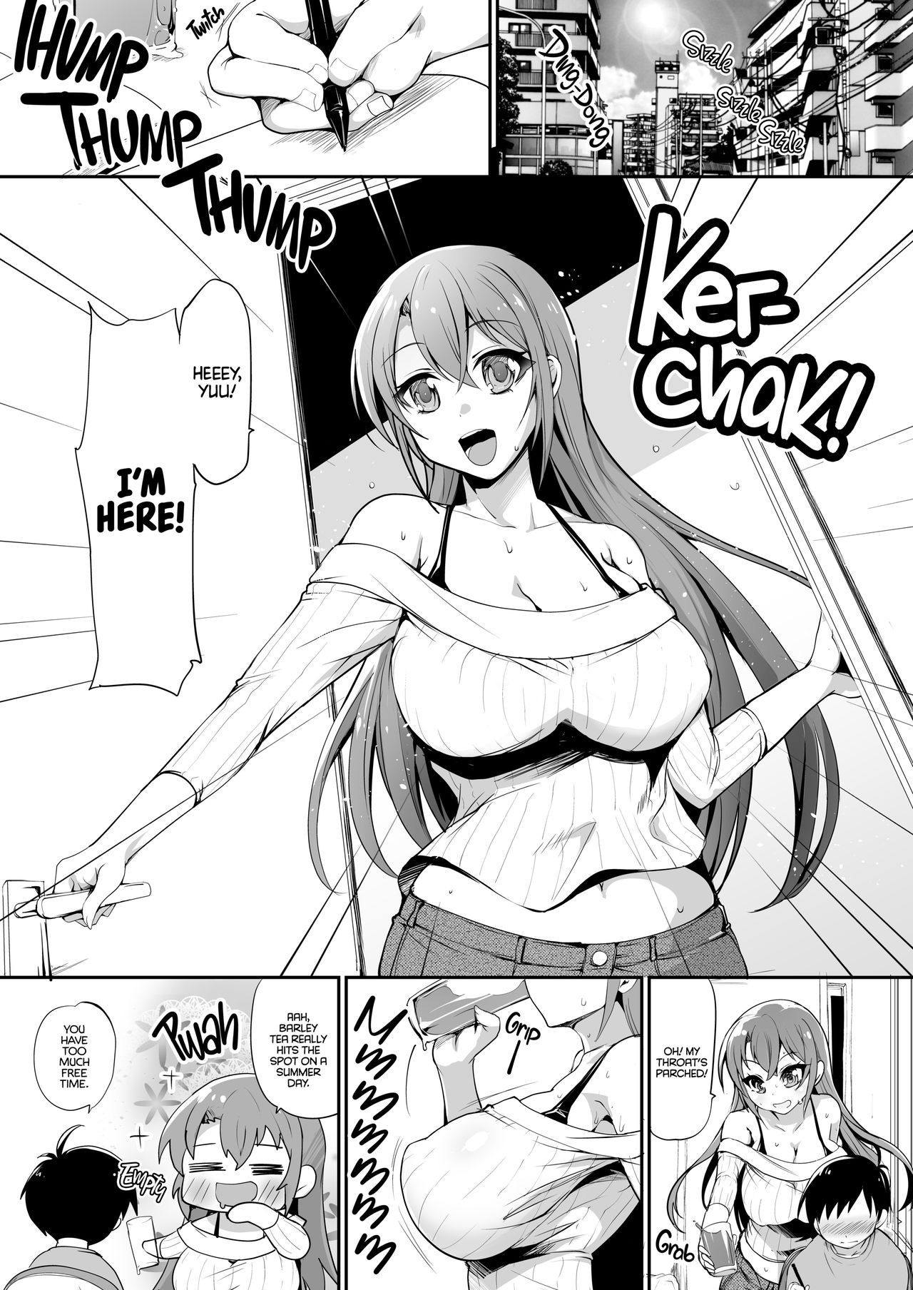 Kyonyuu no Onee-chan wa Suki desu ka? | Do you like Big Sis' Big Tits? page 2 full